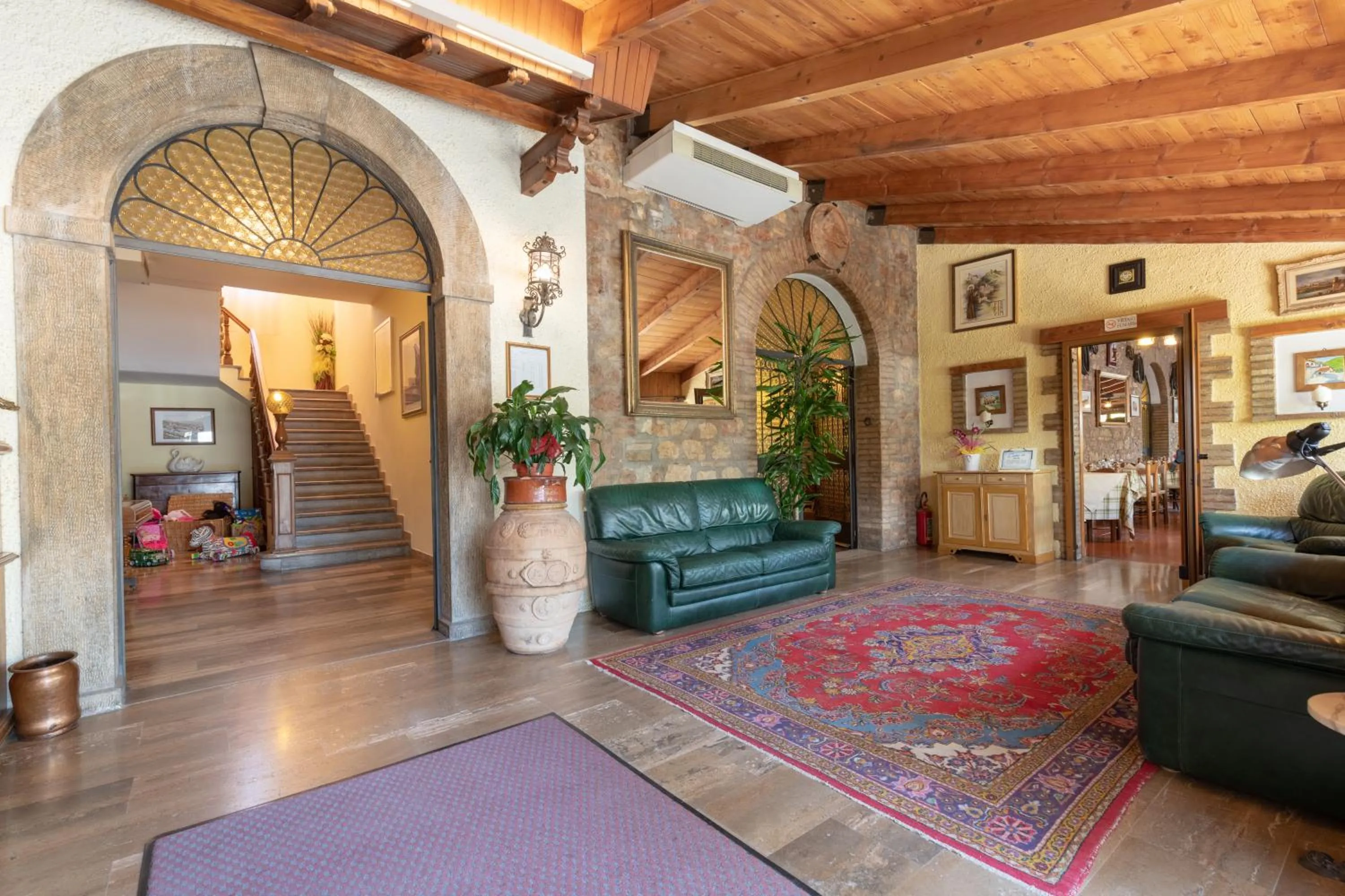 Lobby or reception in Hotel Villa Elda