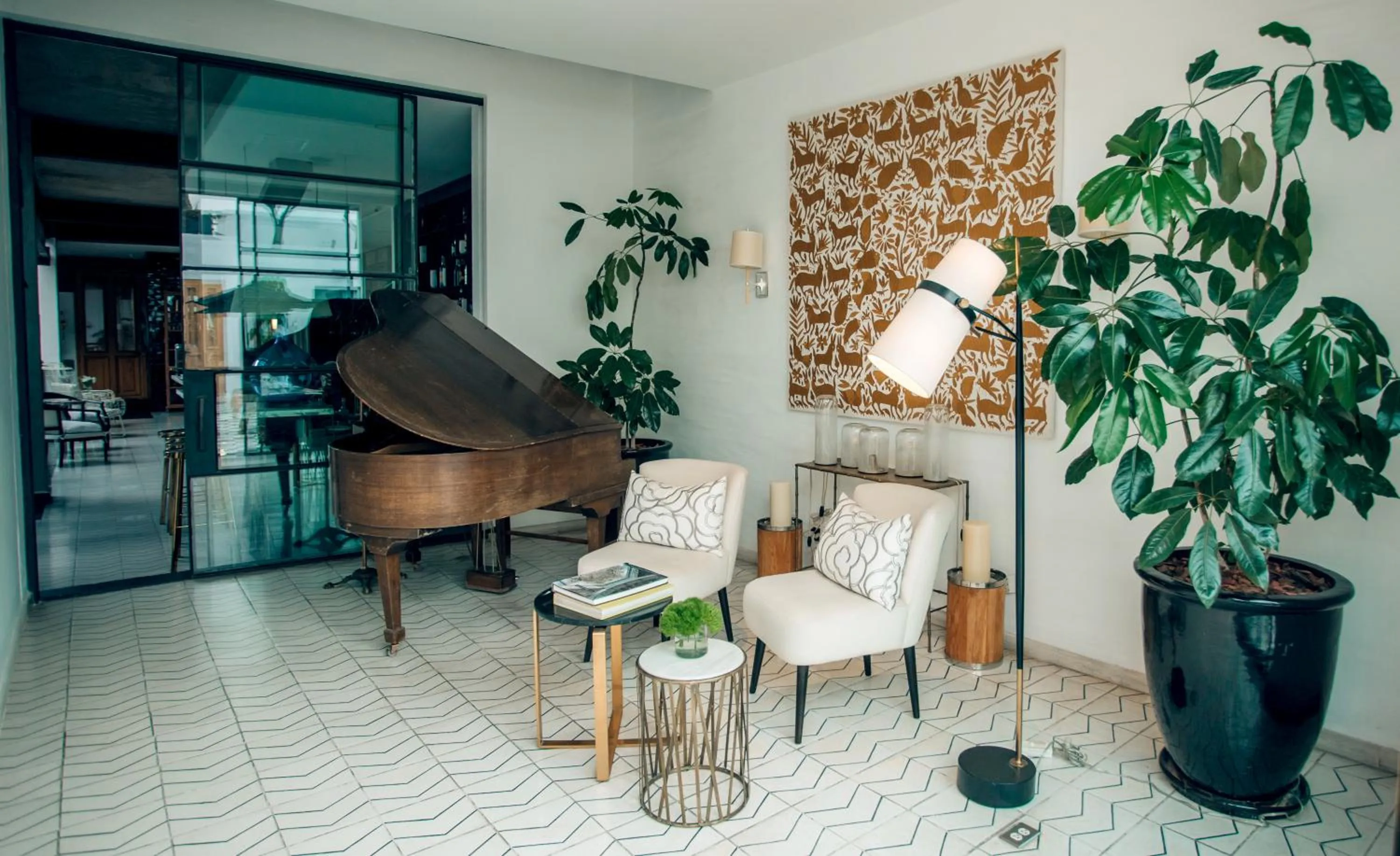 Living room in LOtel-Casa Arca