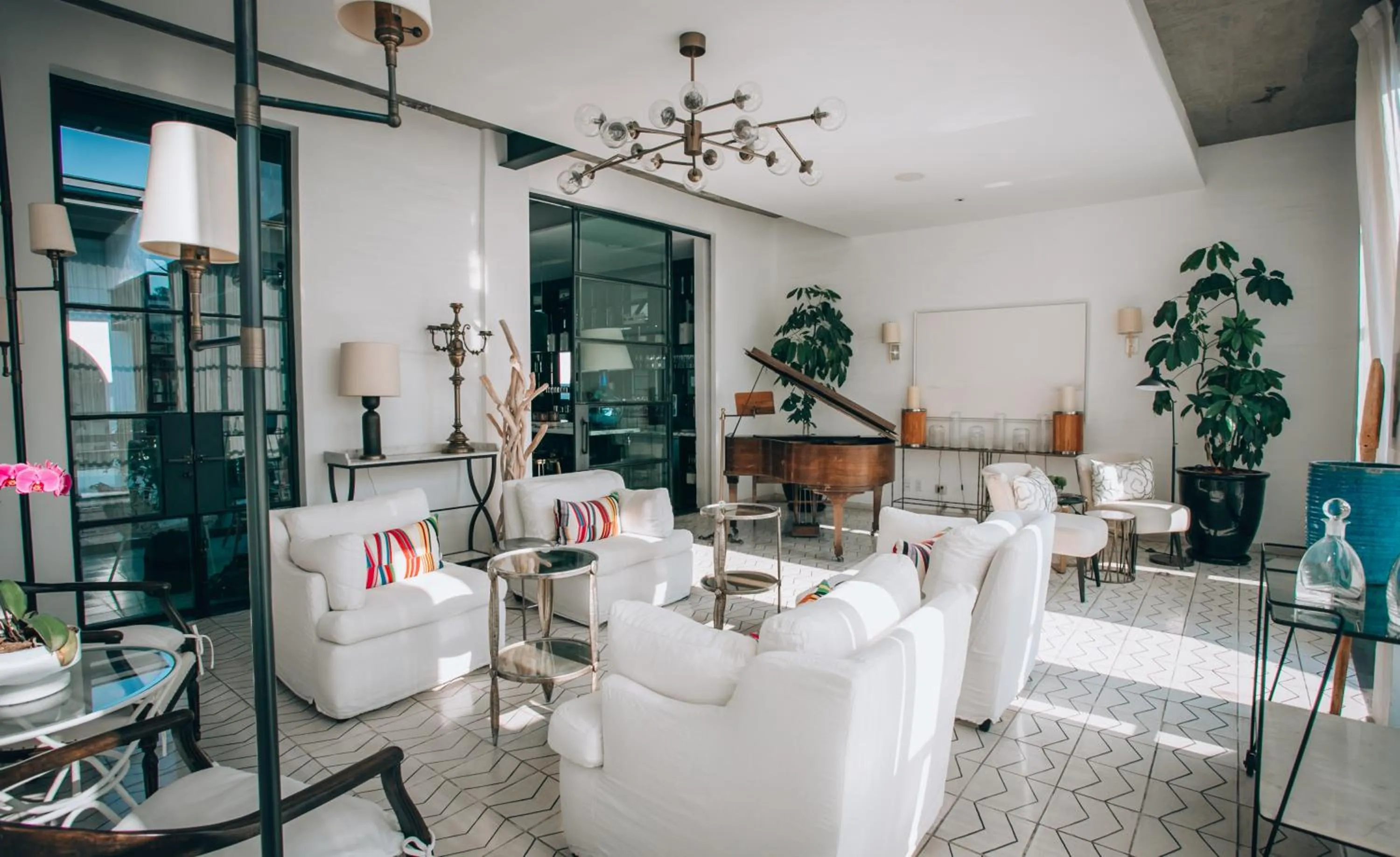 Lobby or reception in LOtel-Casa Arca