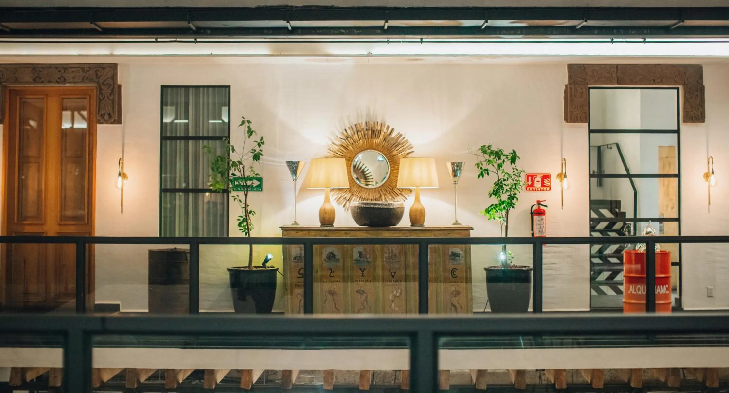 Lobby or reception in LOtel-Casa Arca