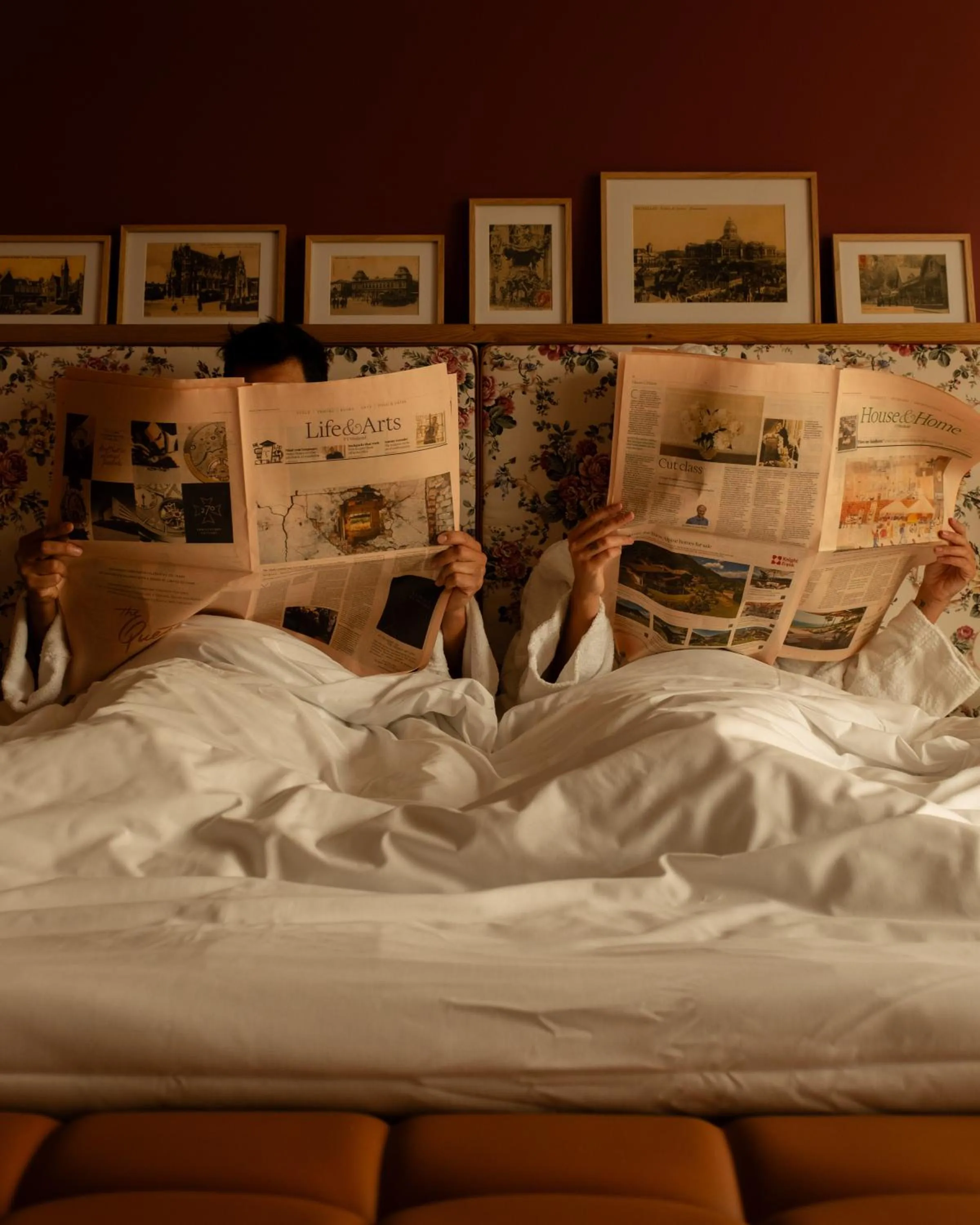 Bed in 9Hotel Chelton