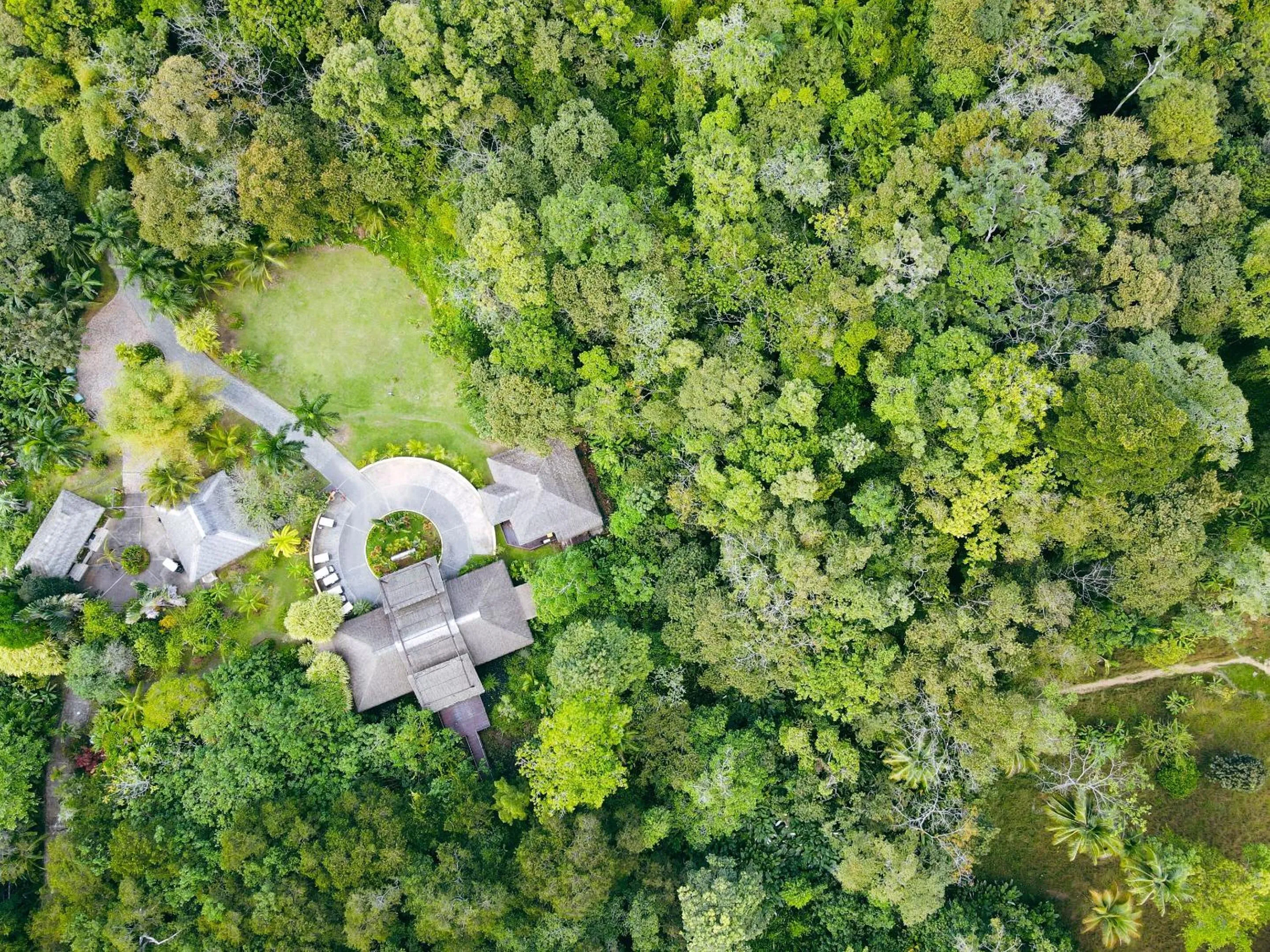 Bird's eye view in Socialtel Red Frog