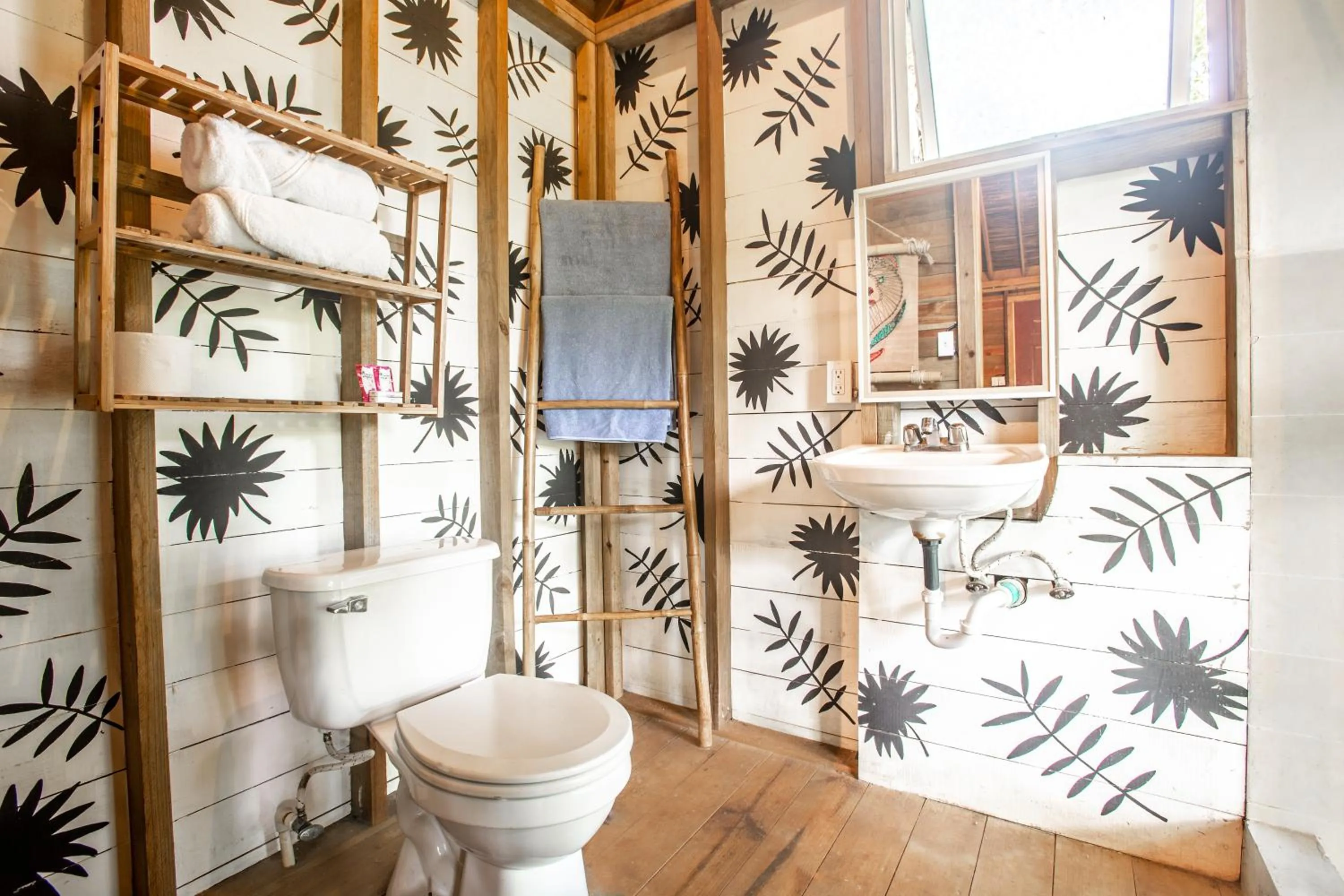 Toilet in Socialtel Red Frog