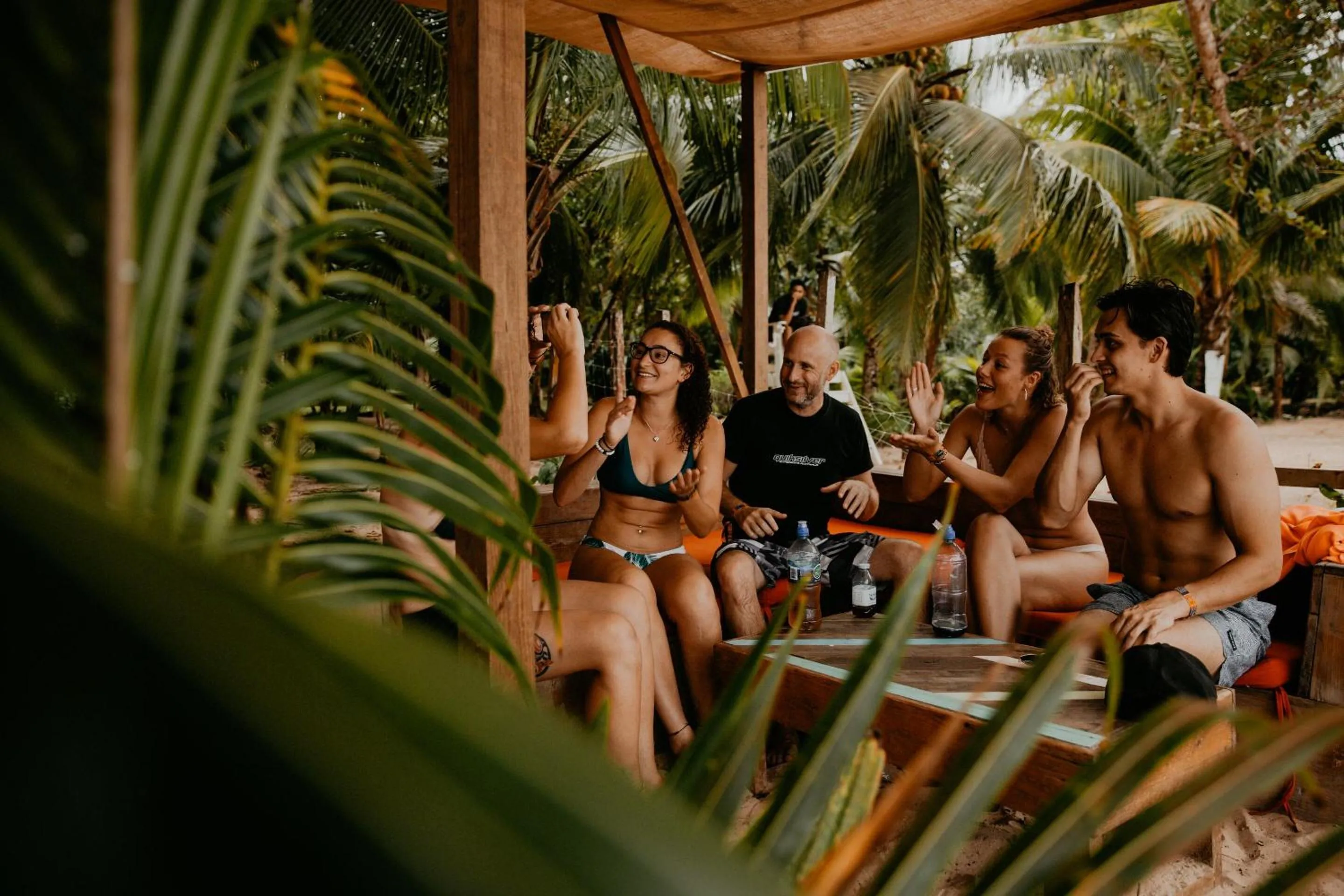 People in Socialtel Red Frog