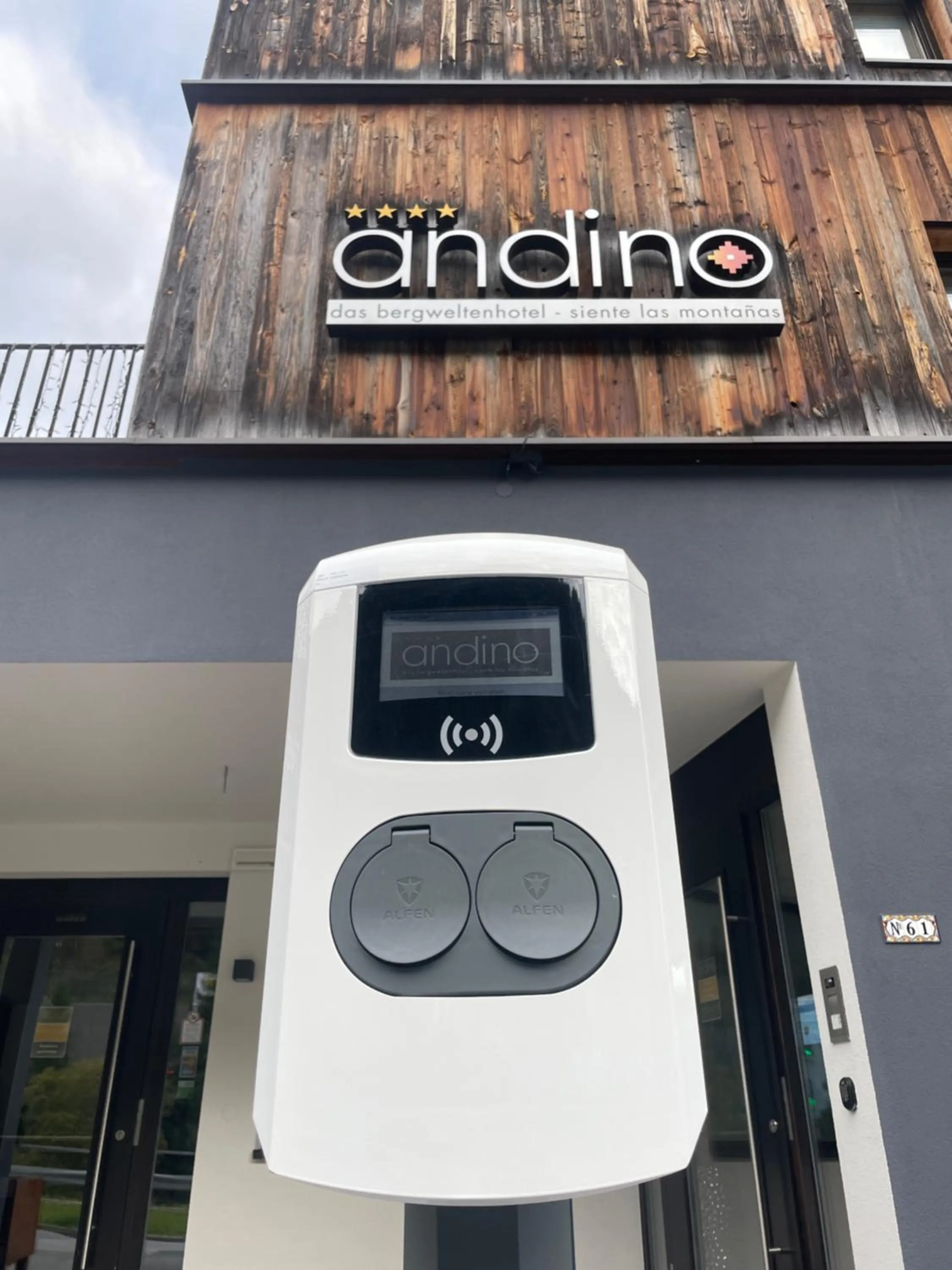 Property building in Hotel Andino