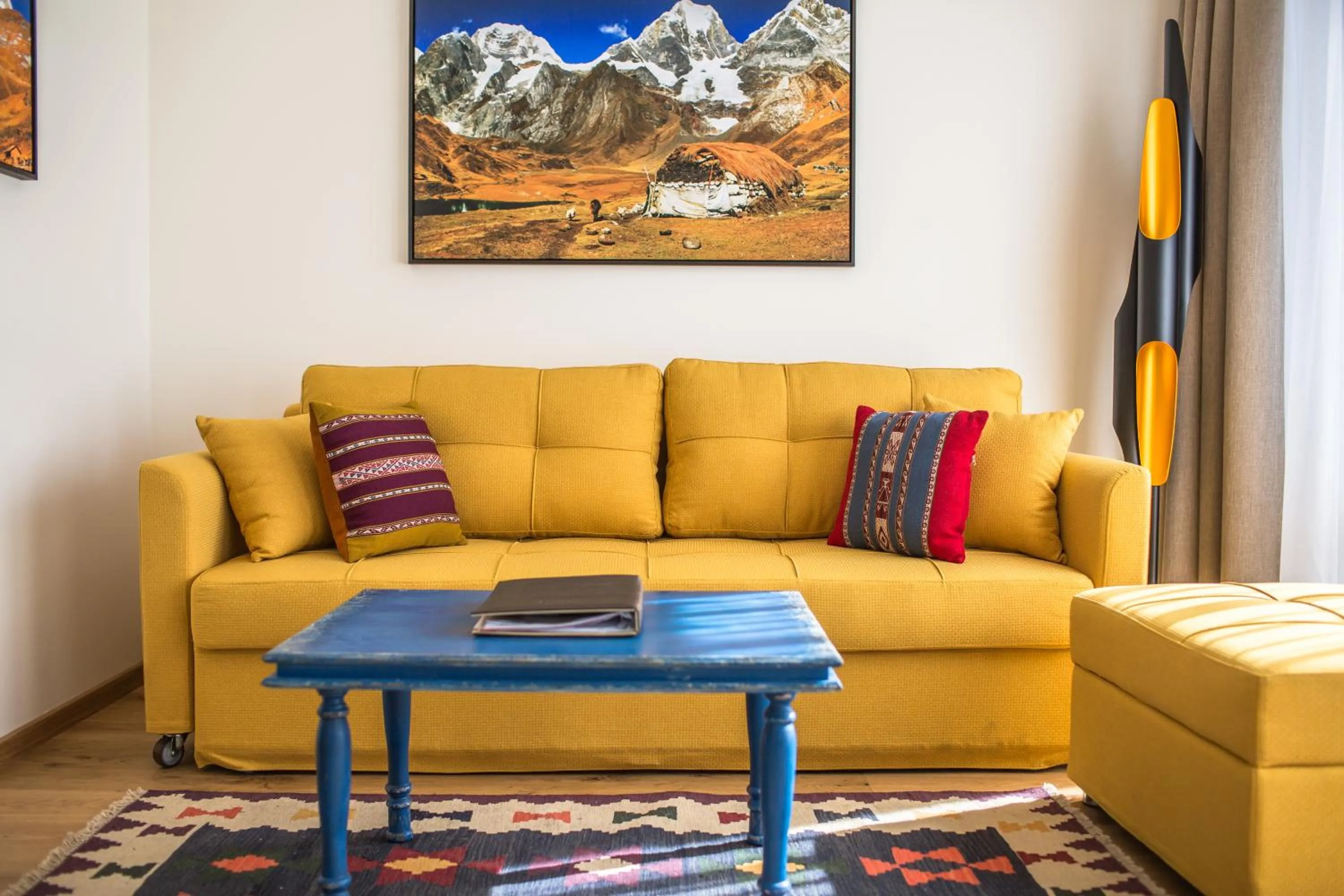 Living room in Hotel Andino