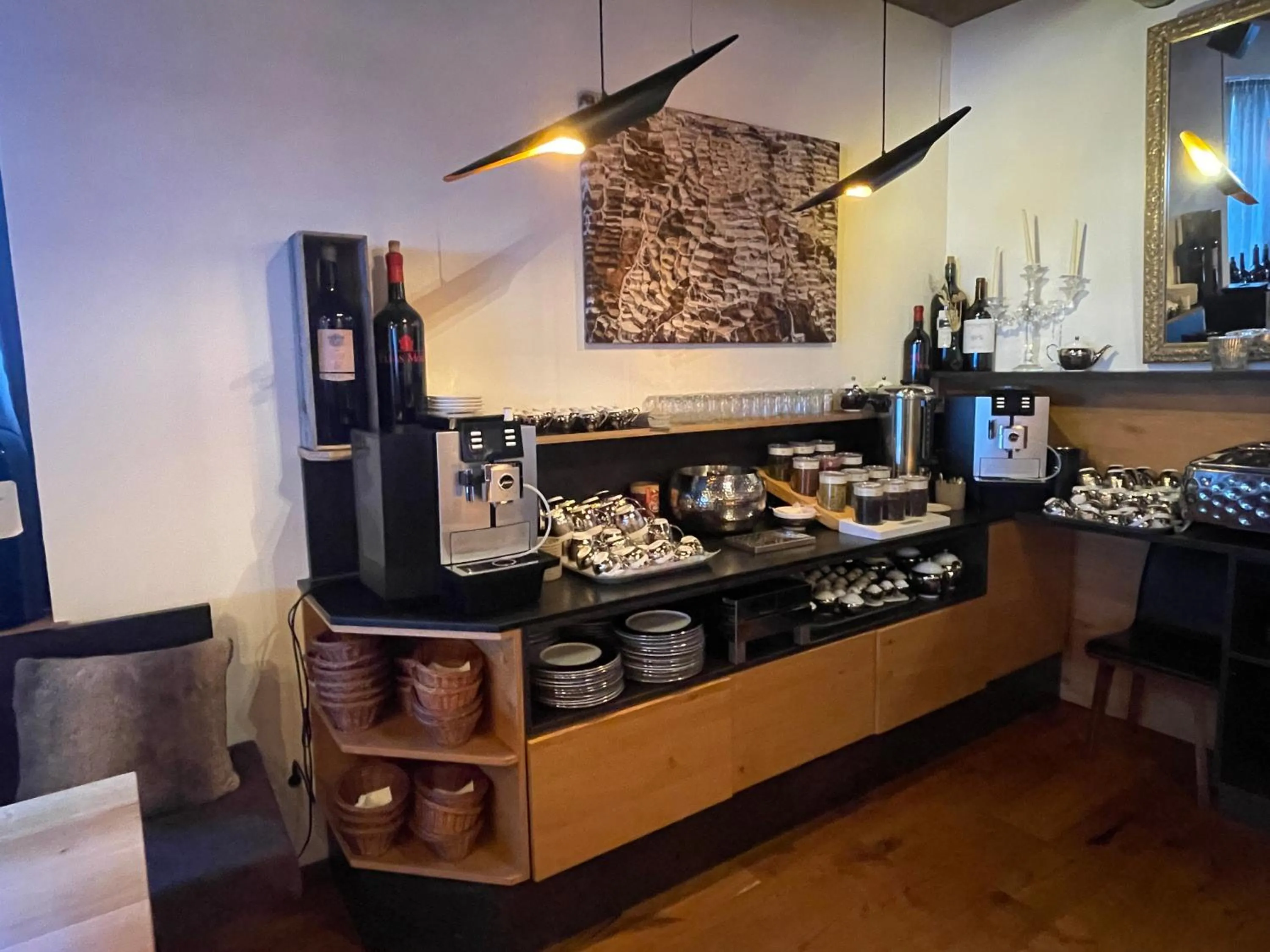 Buffet breakfast in Hotel Andino