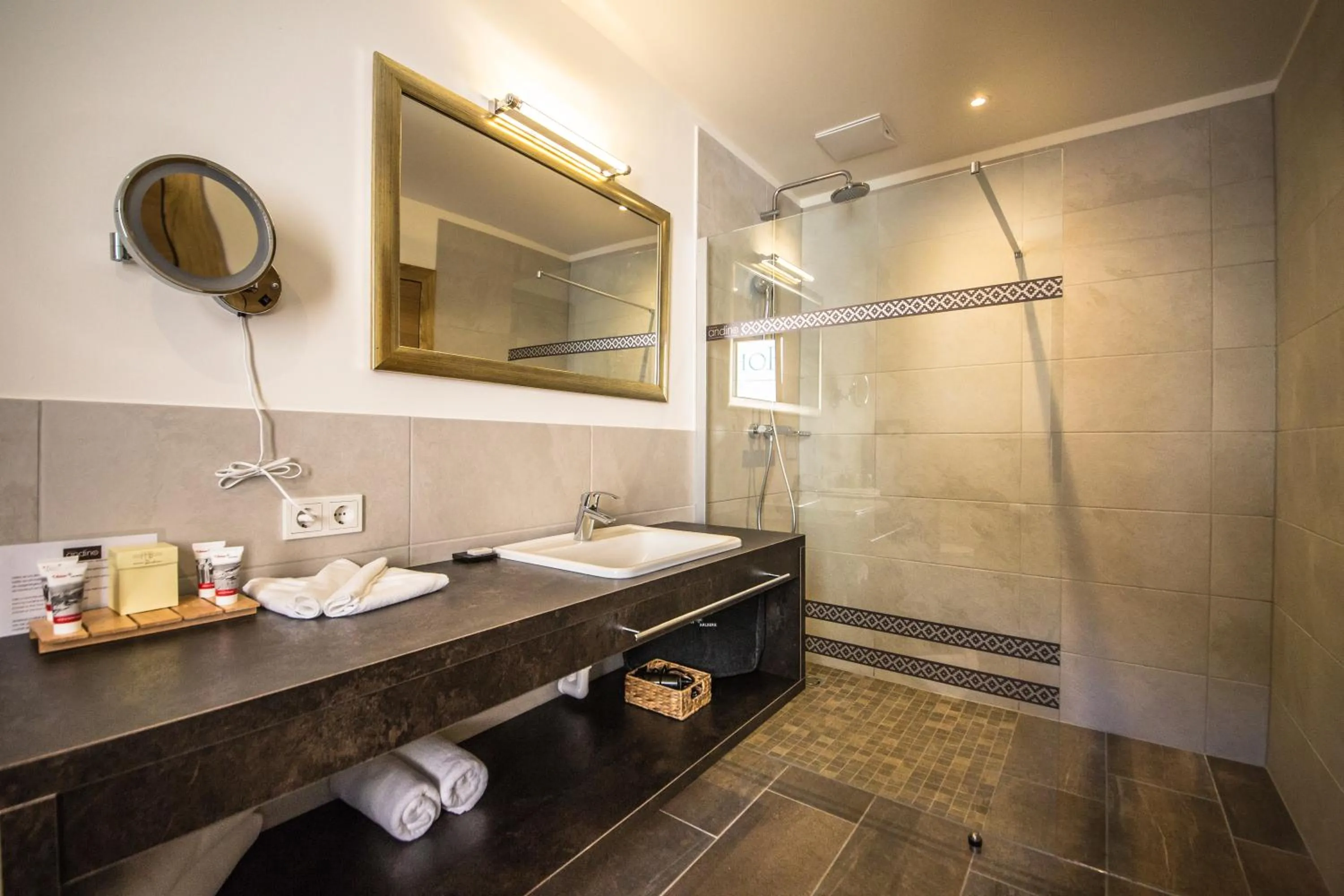 Bathroom in Hotel Andino