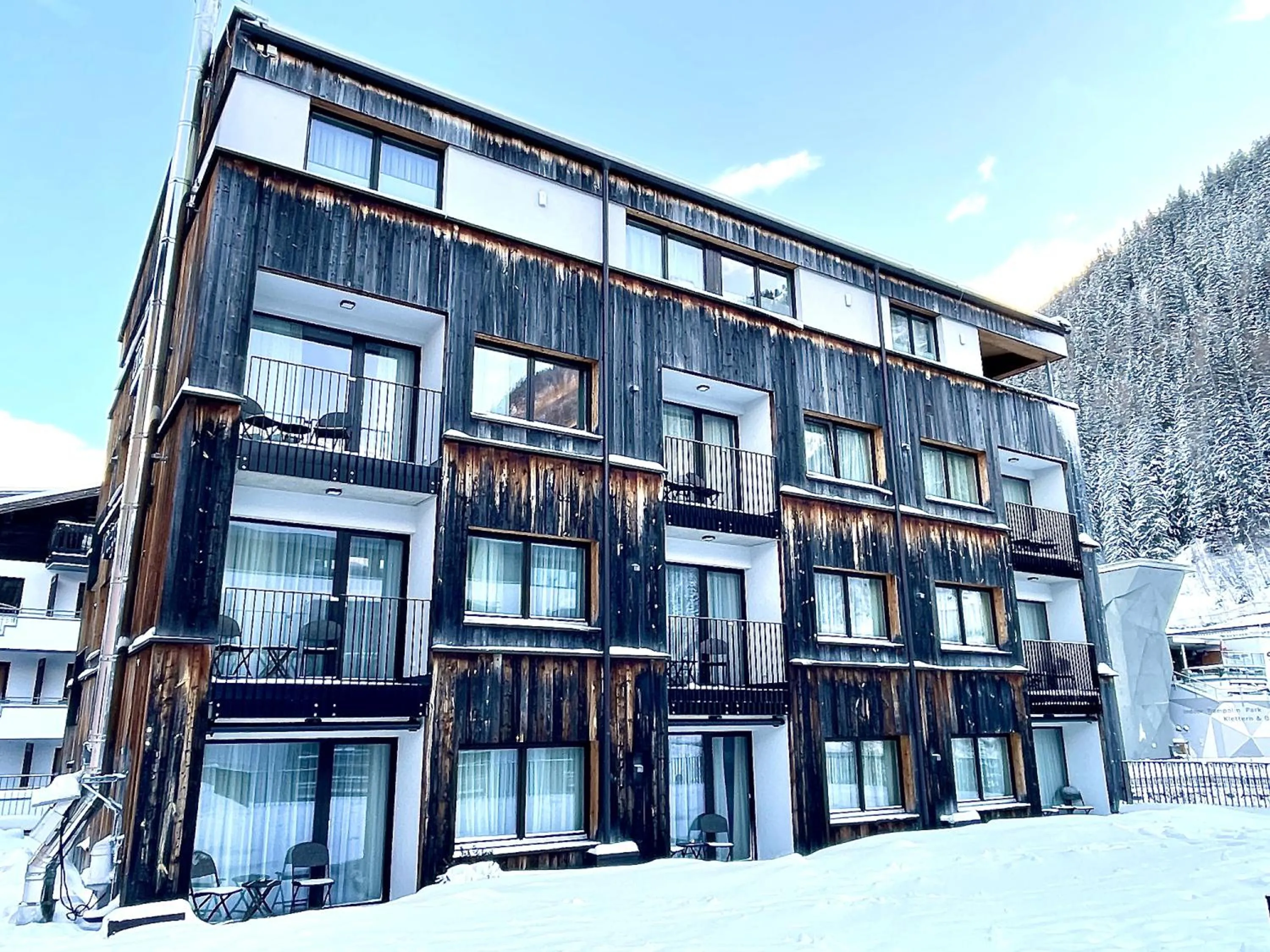 Property building in Hotel Andino