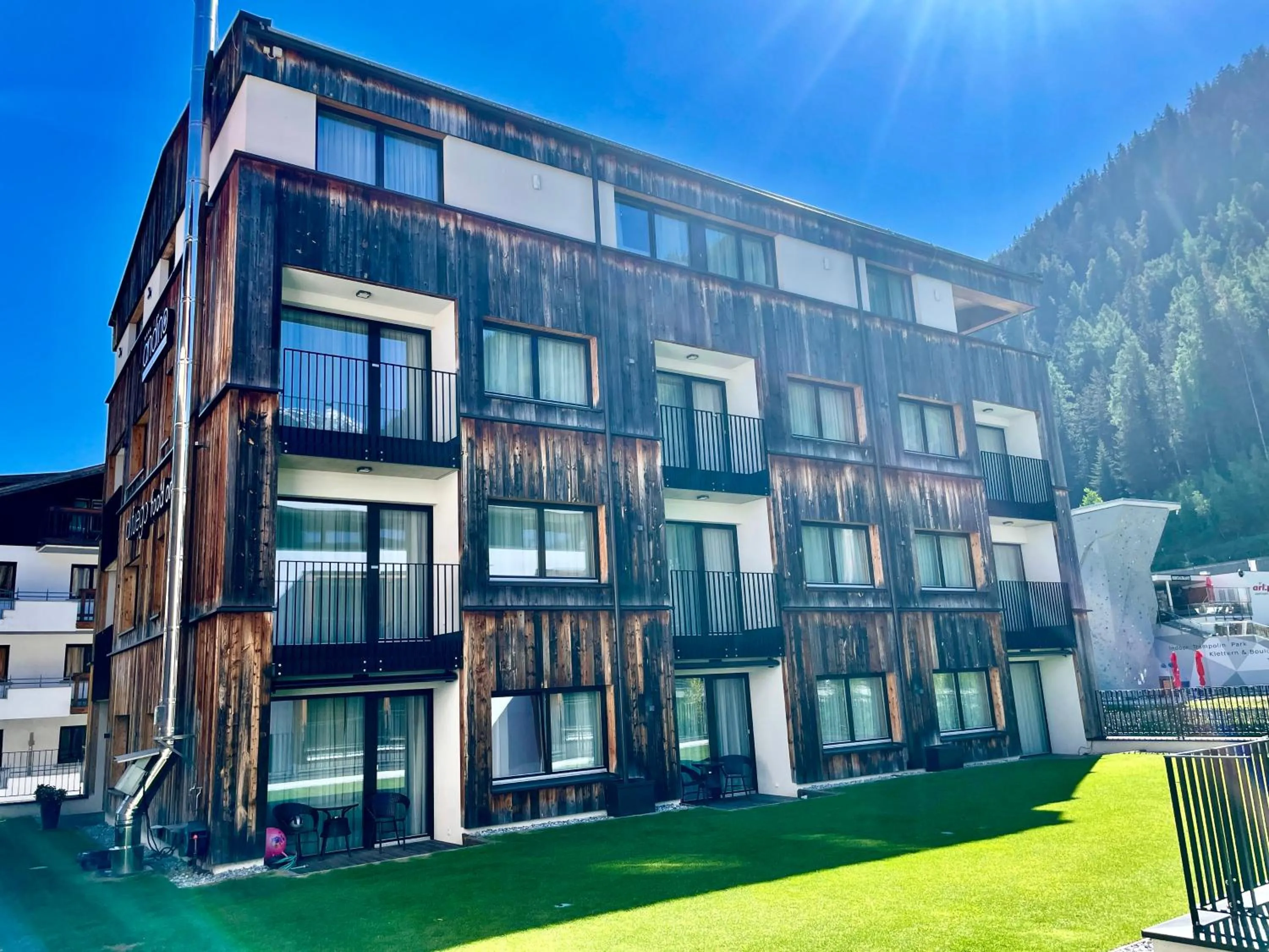 Property building in Hotel Andino