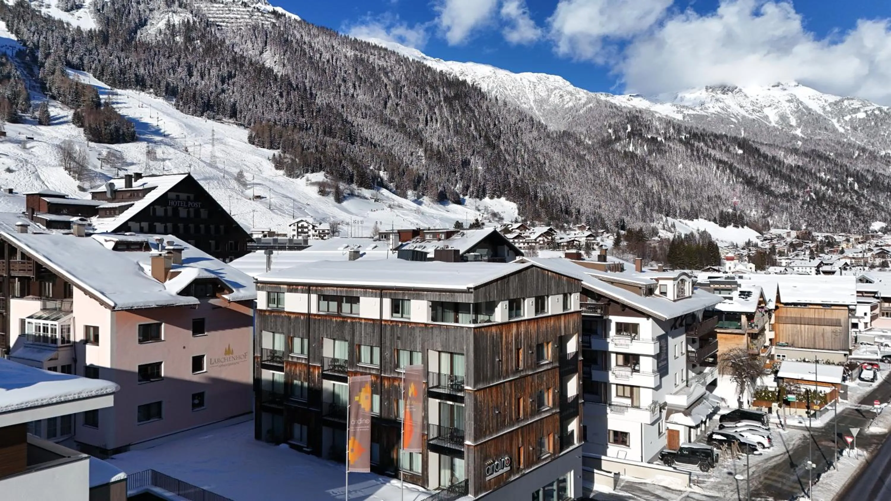 Property building in Hotel Andino