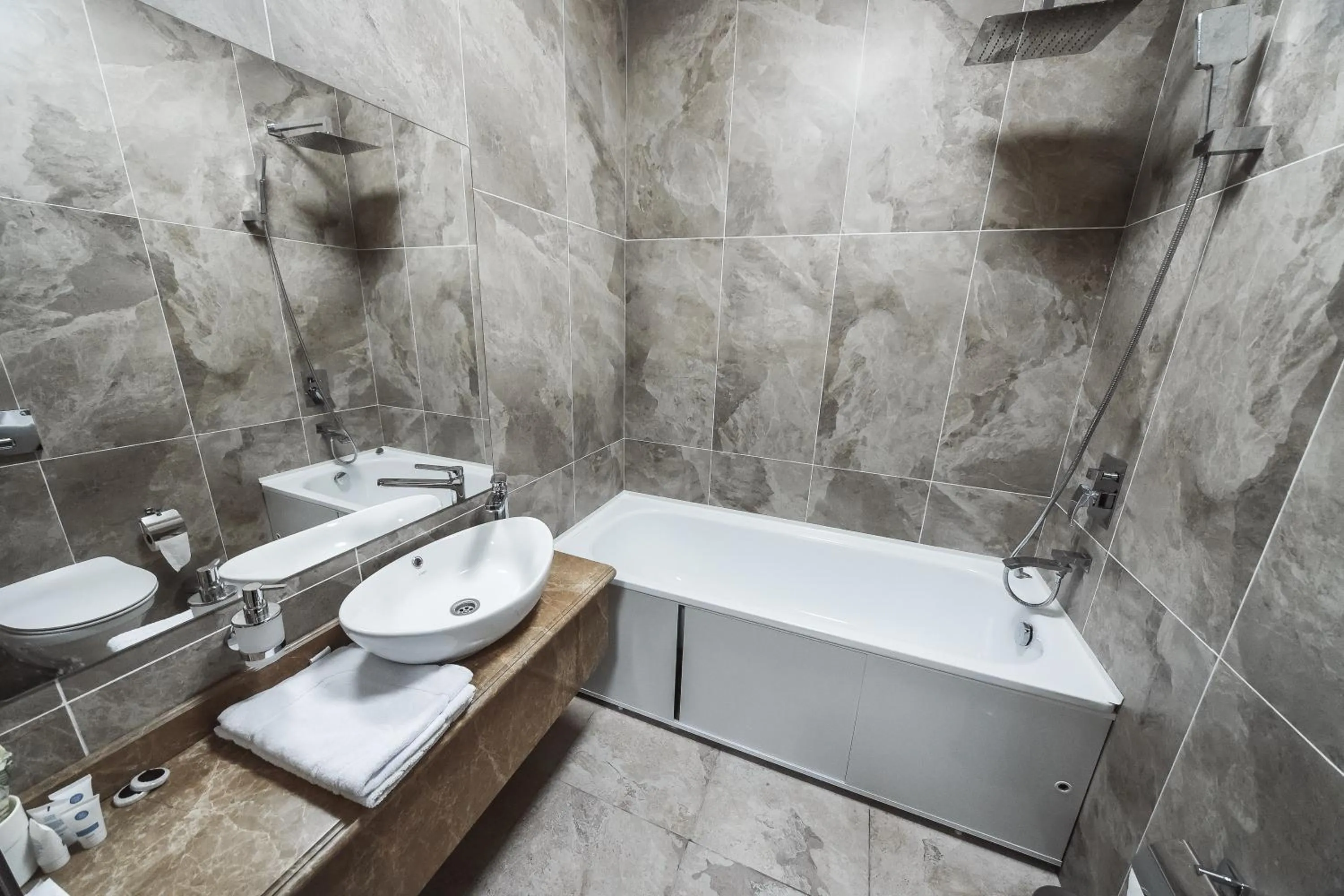 Shower in Dvin Hotel