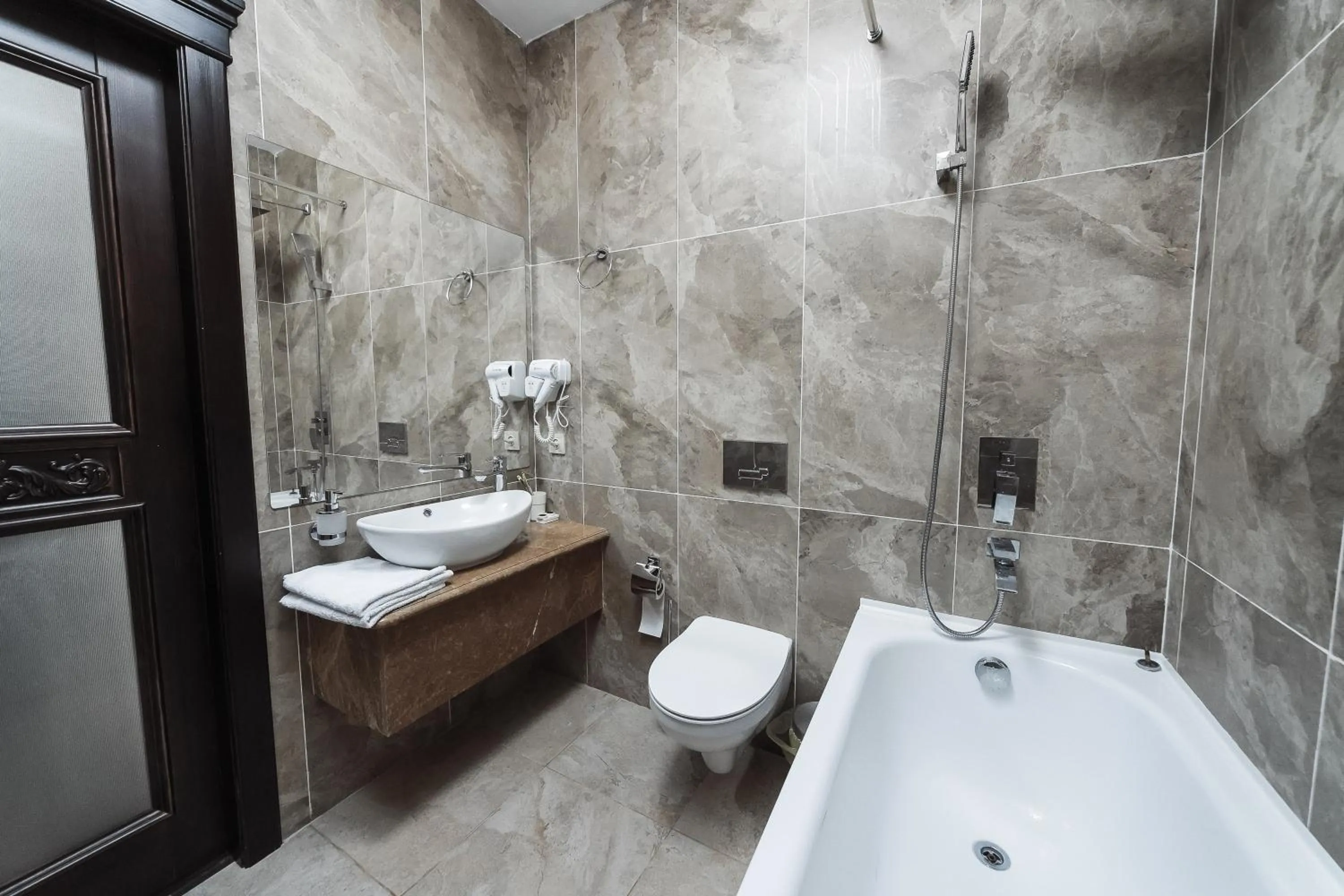 Shower in Dvin Hotel