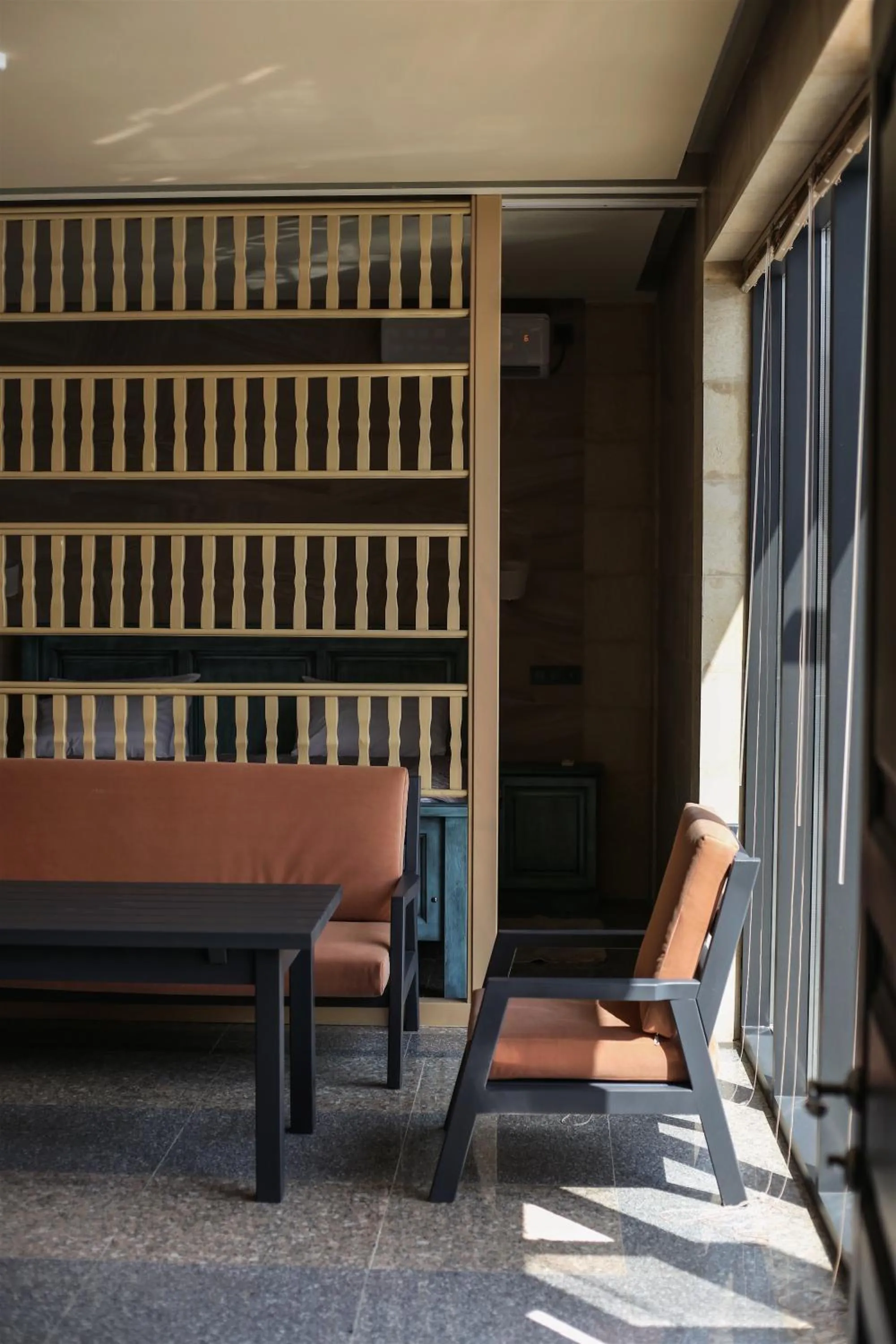 Seating area in Dvin Hotel