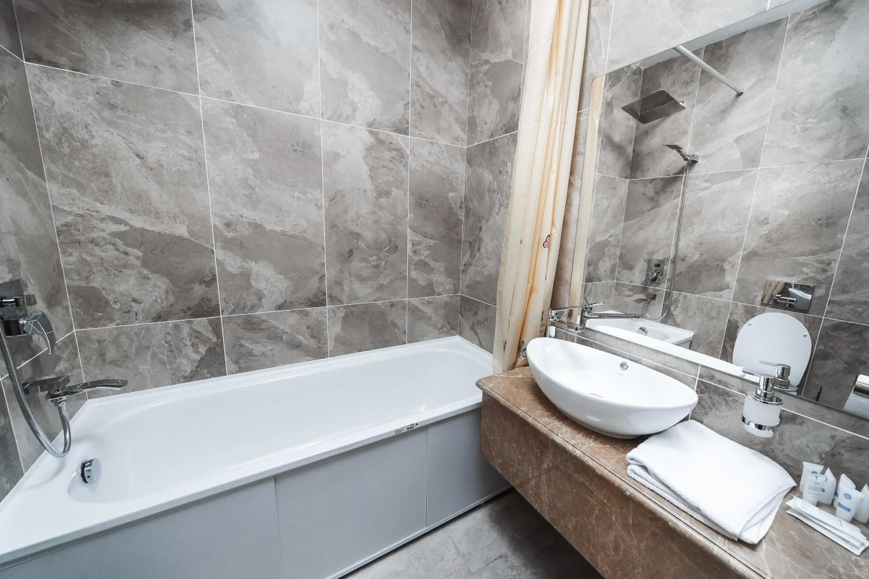 Shower in Dvin Hotel