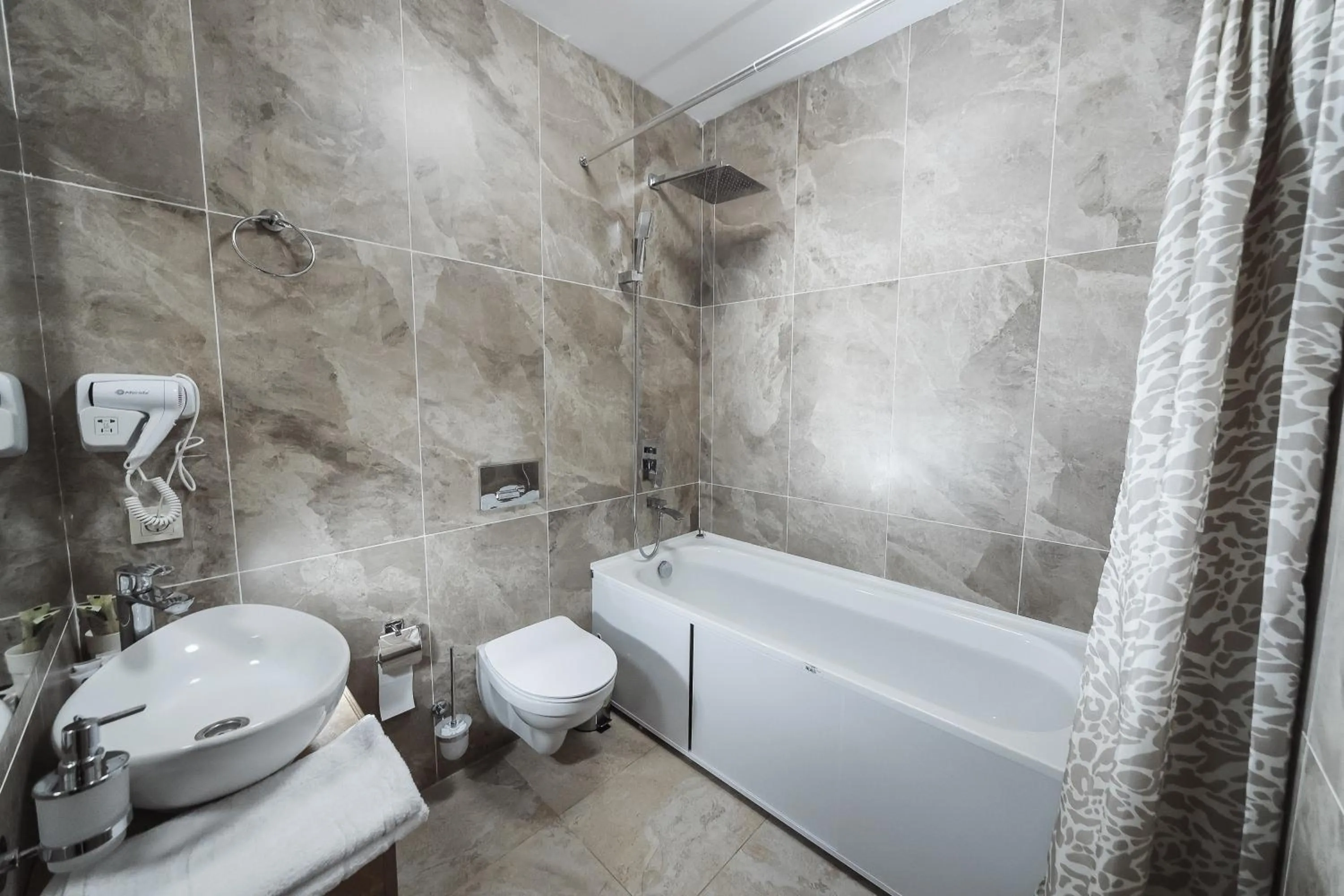 Shower in Dvin Hotel