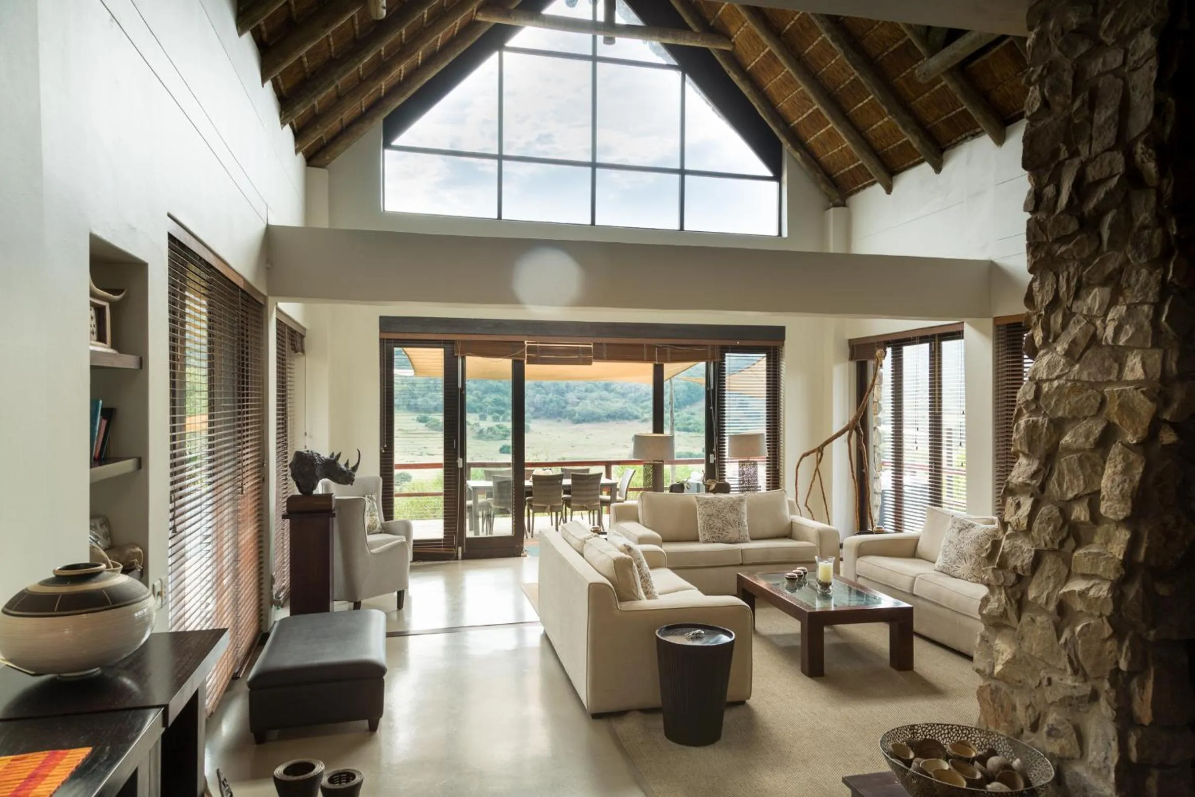 Lounge or bar in Hopewell Private Game Reserve