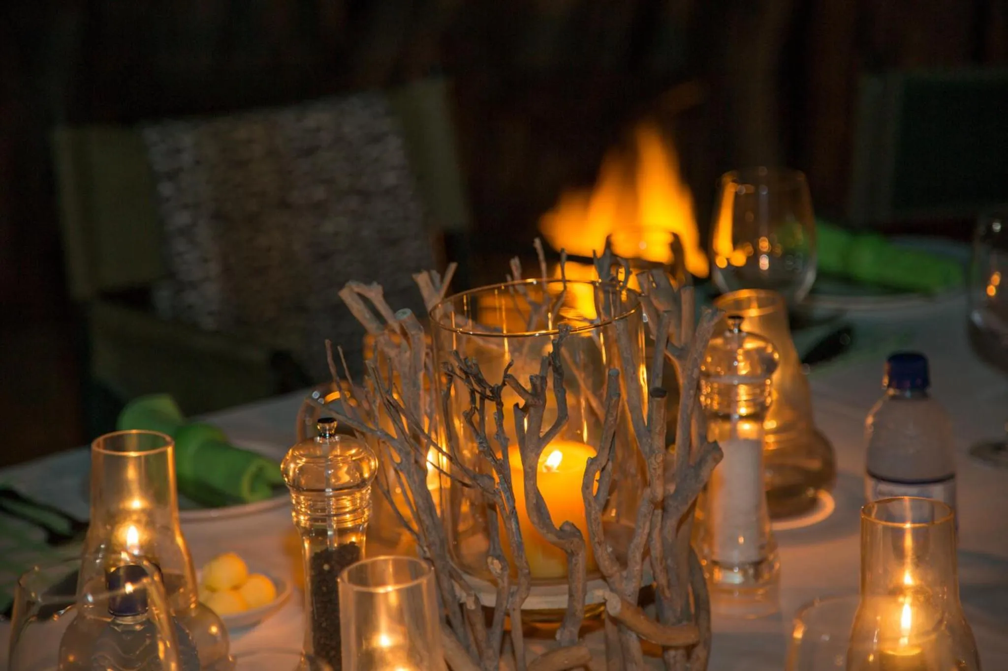 Dinner in Hopewell Private Game Reserve