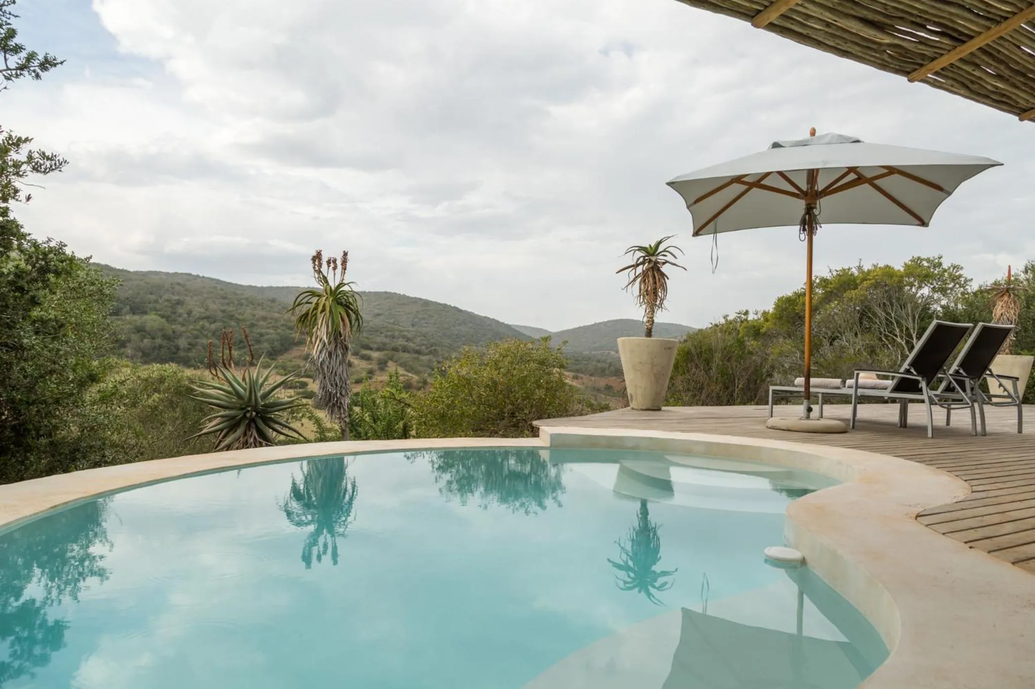 Swimming pool in Hopewell Private Game Reserve
