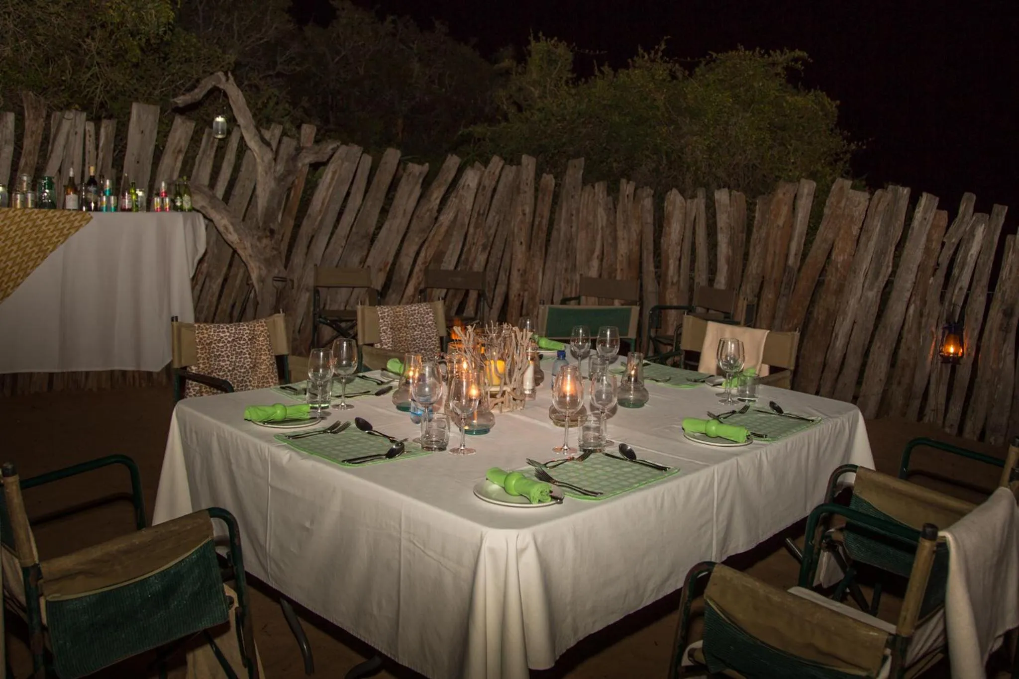 Food and drinks in Hopewell Private Game Reserve