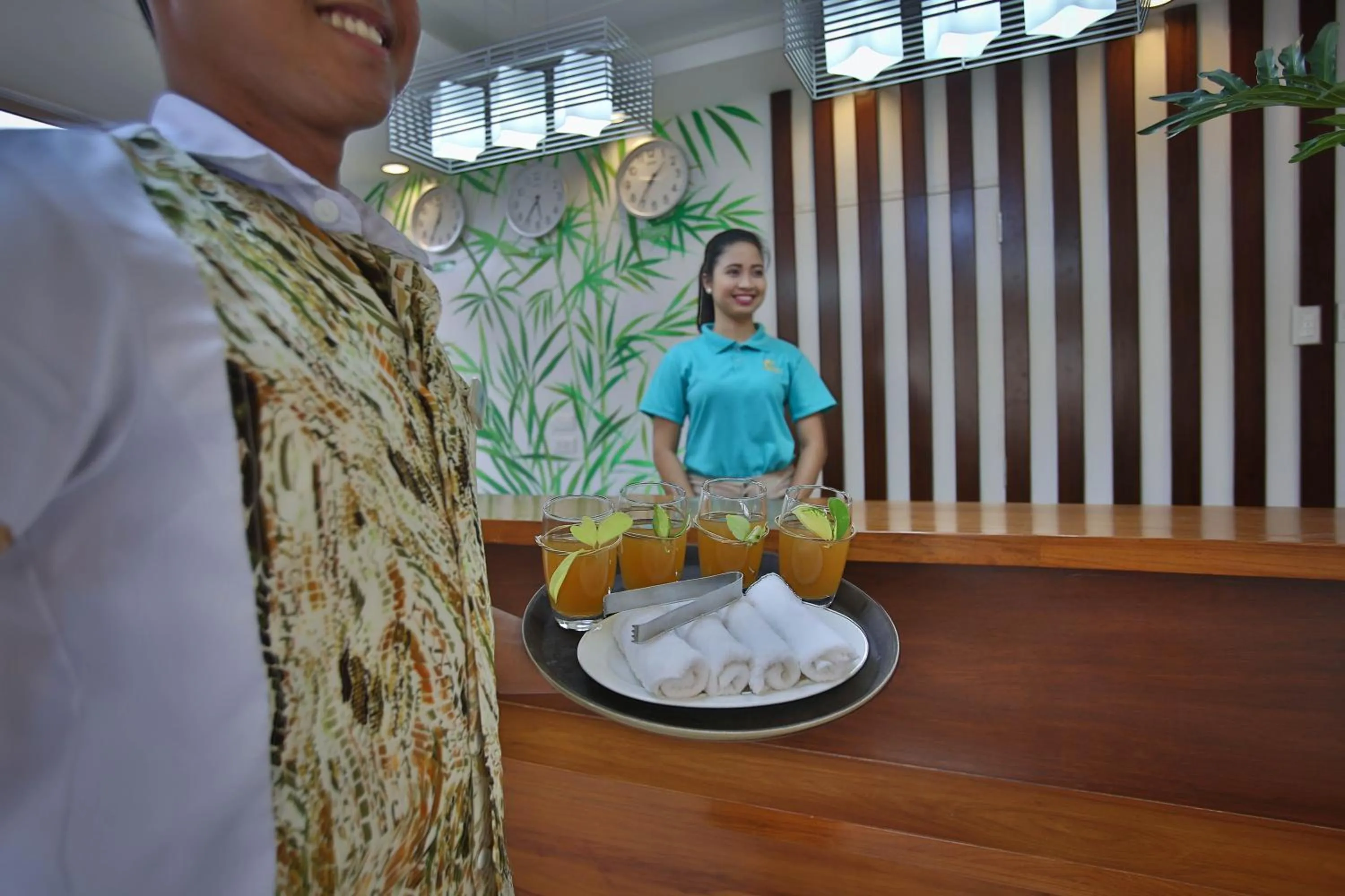 Lobby or reception in Coron Soleil Express Hotel
