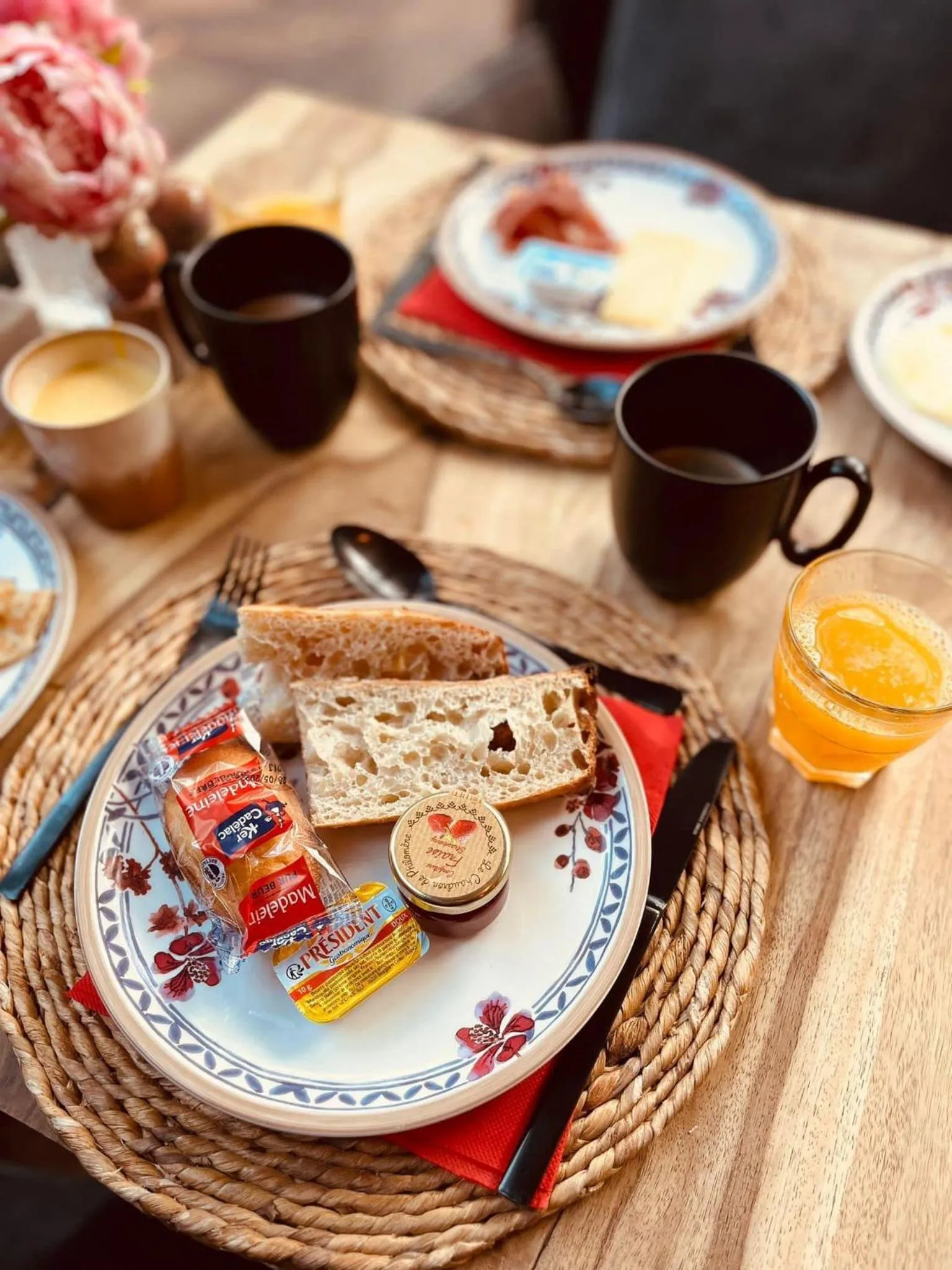 Breakfast in Le Prose Hôtel