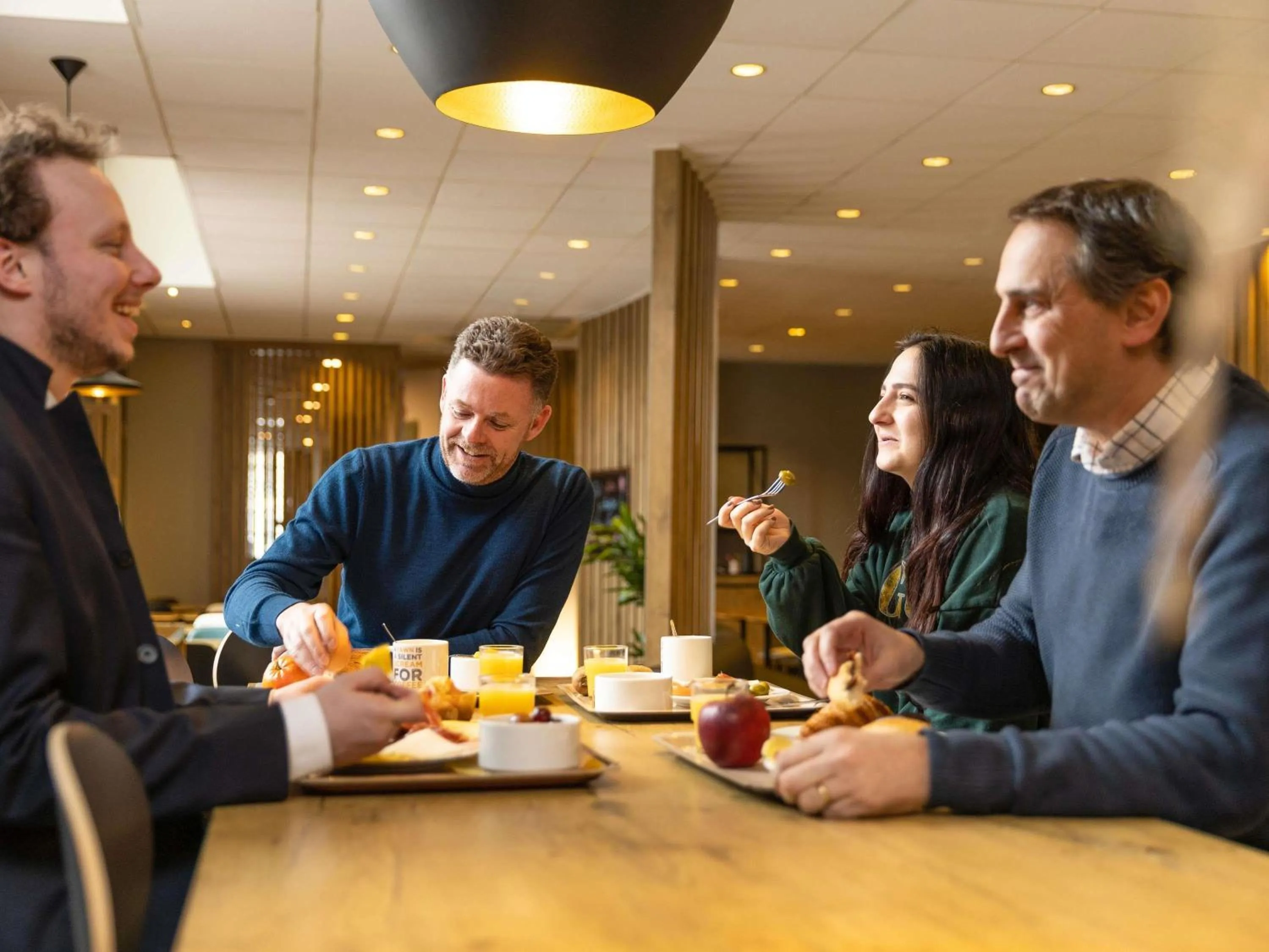 Breakfast in ibis Hotel Brussels off Grand'Place