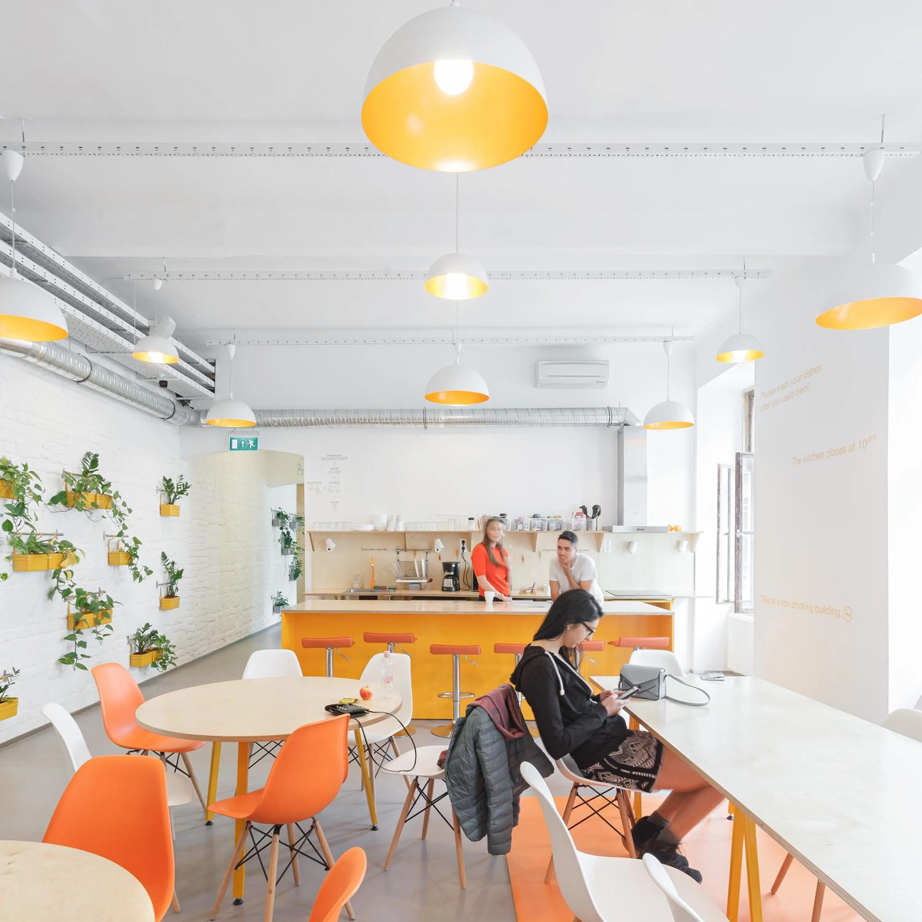 People in Flow Spaces