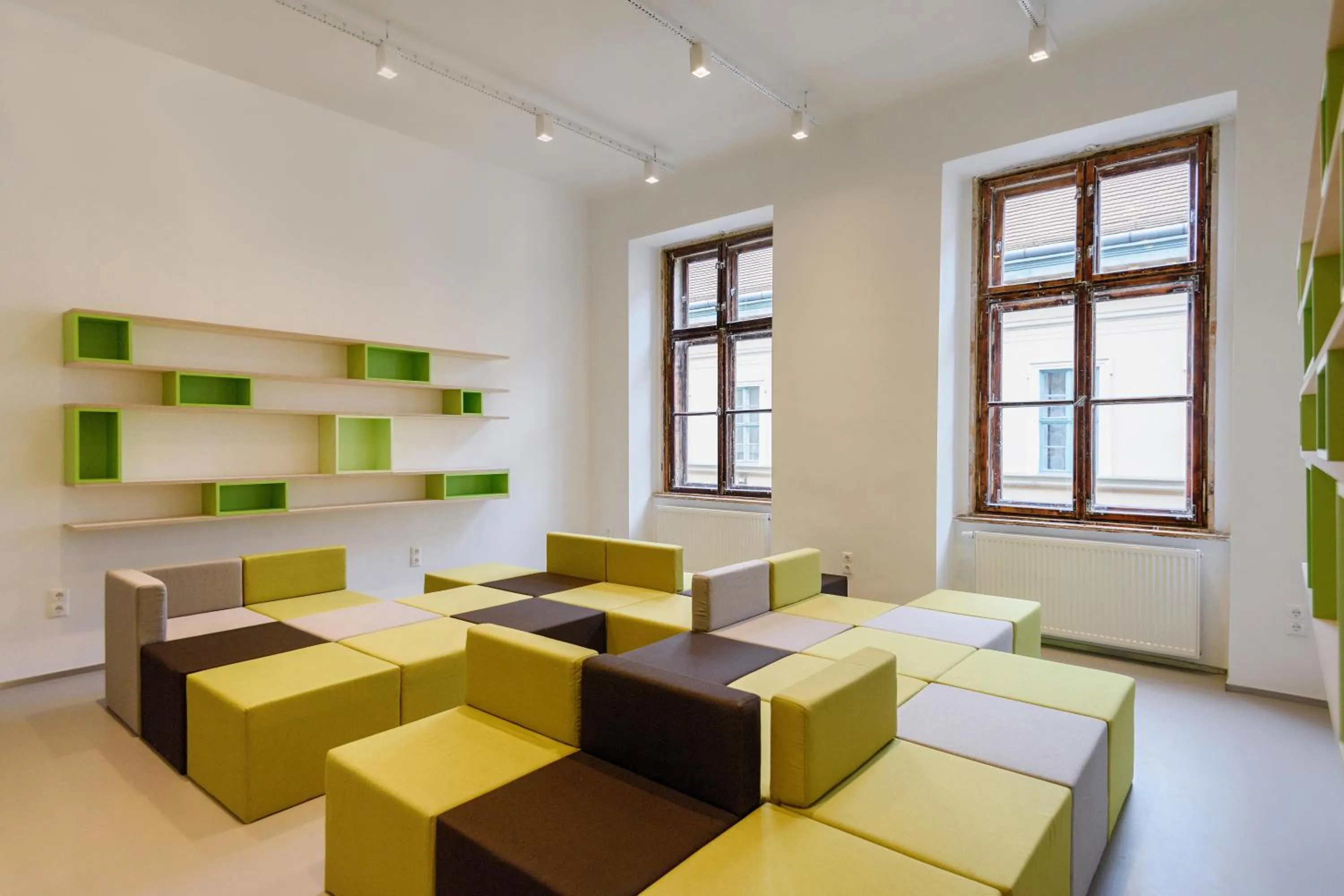 Communal lounge/ TV room in Flow Spaces