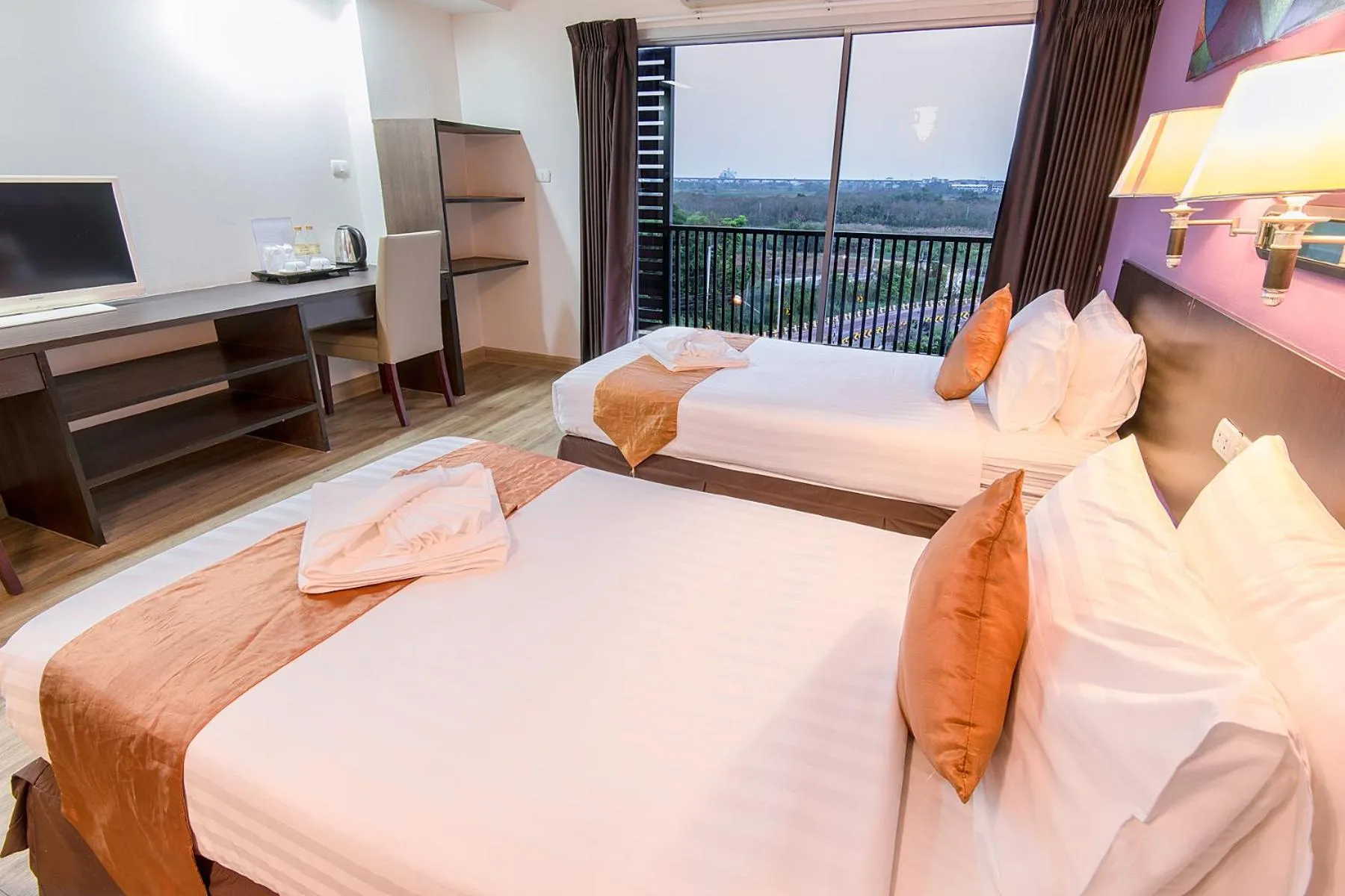 Bedroom in The Cotai Luxury Design Hotel