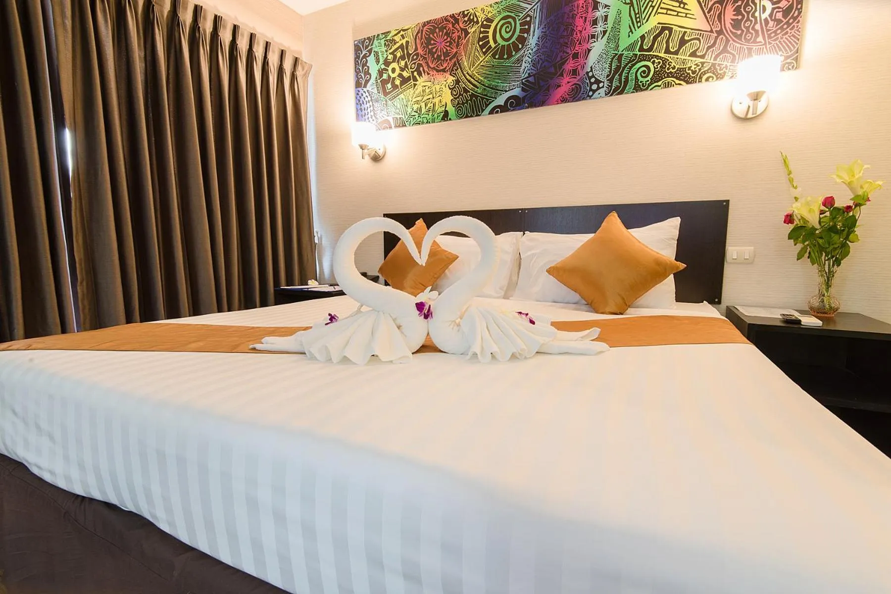 Bedroom in The Cotai Luxury Design Hotel