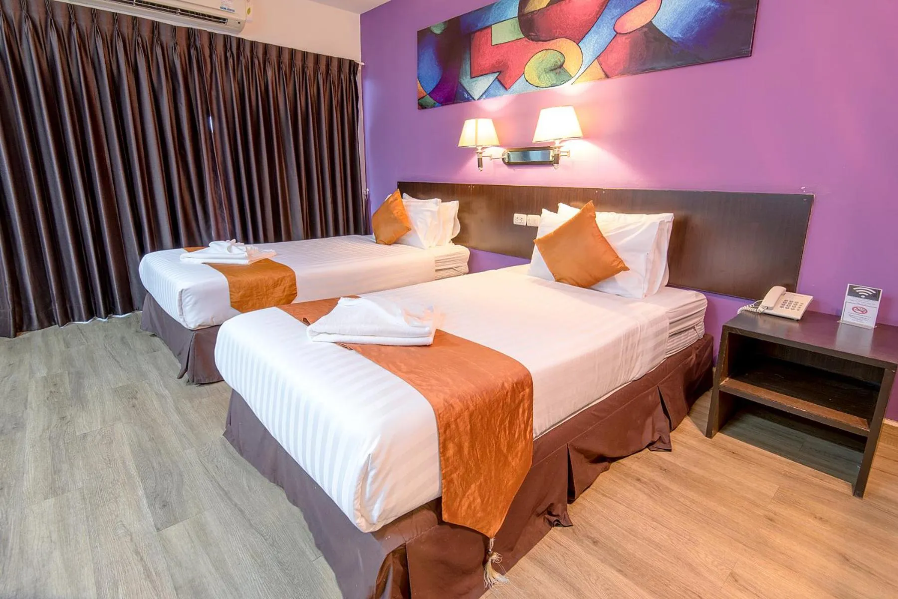 Bedroom in The Cotai Luxury Design Hotel