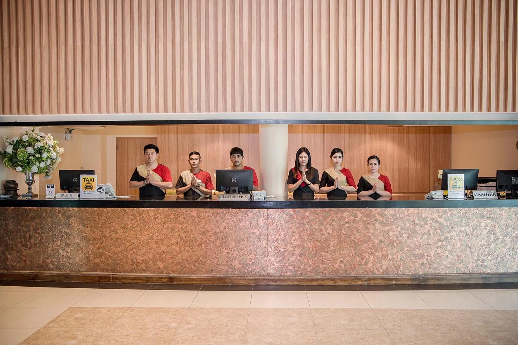 Lobby or reception in The Cotai Luxury Design Hotel