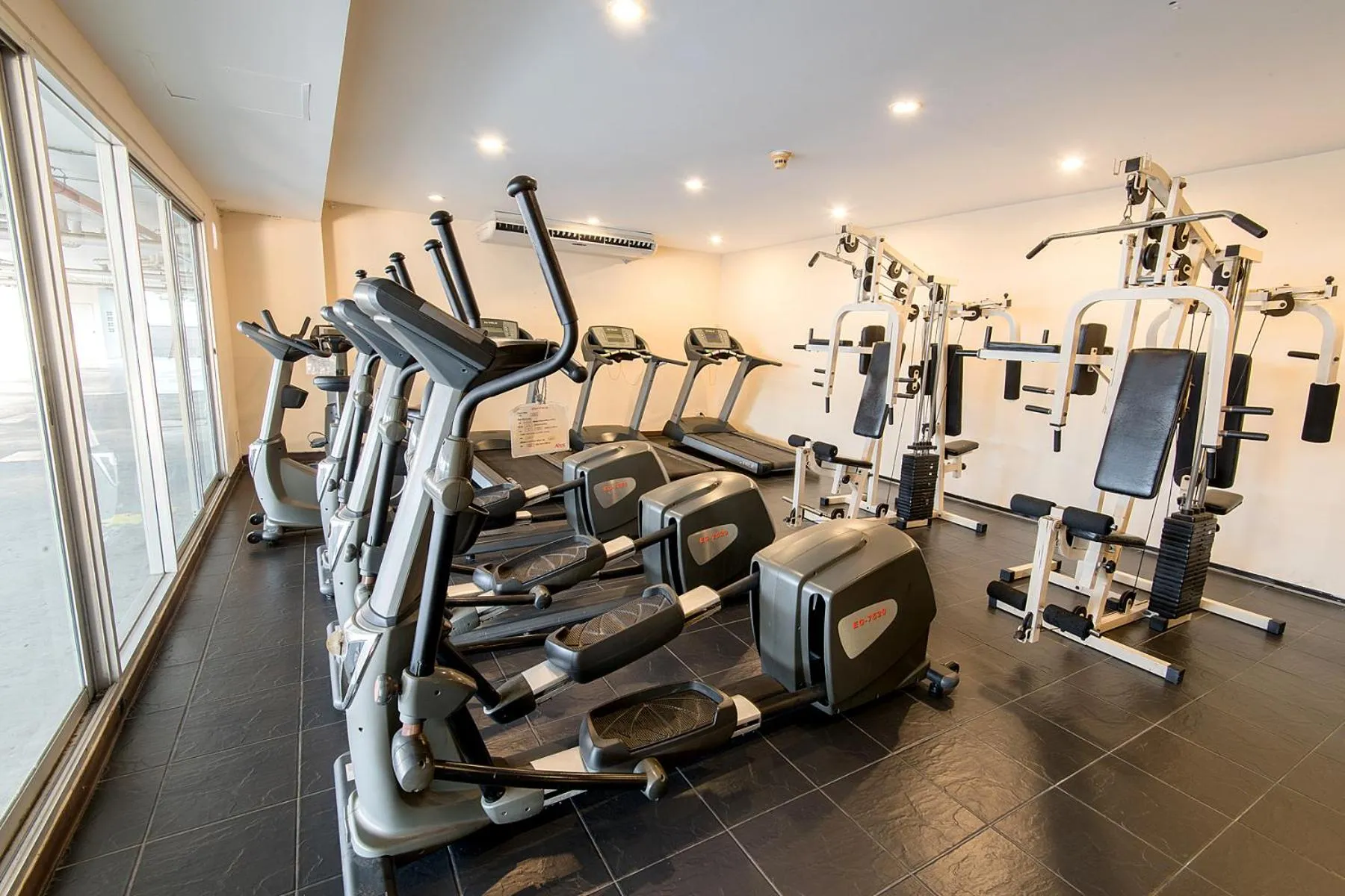 Fitness centre/facilities in The Cotai Luxury Design Hotel