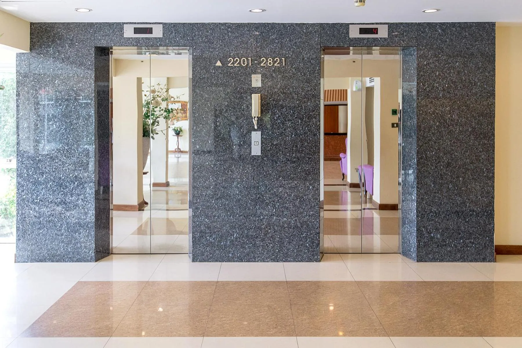 Decorative detail in The Cotai Luxury Design Hotel