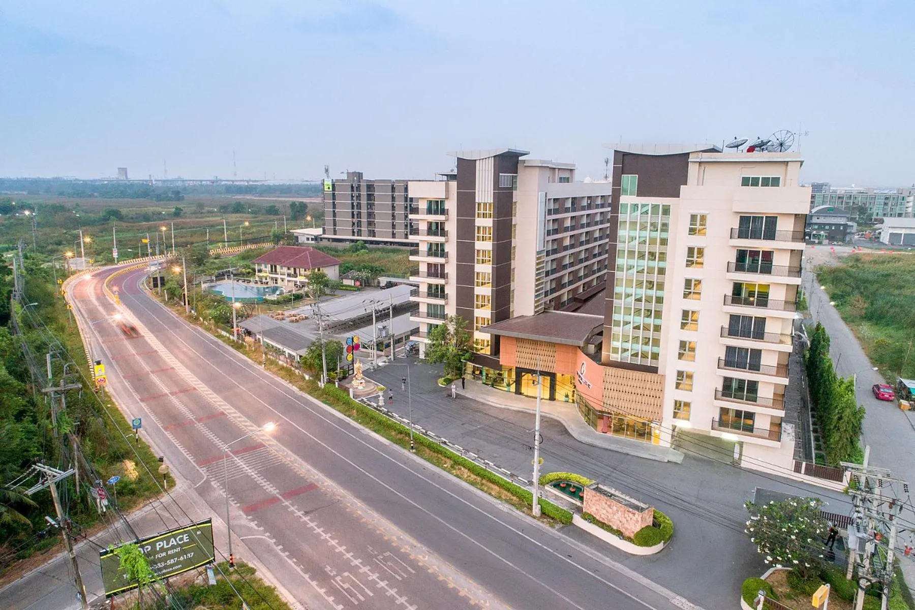 Bird's eye view in The Cotai Luxury Design Hotel
