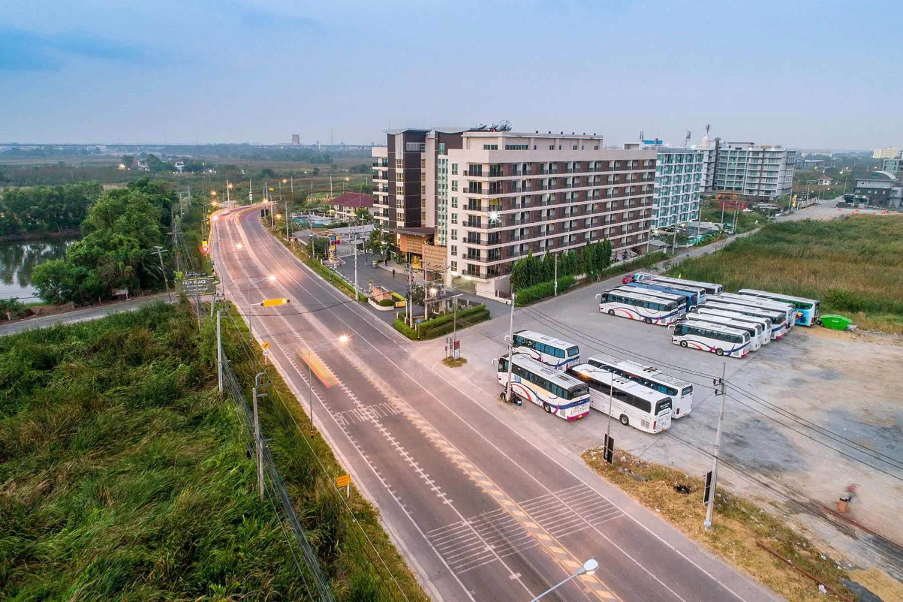 City view in The Cotai Luxury Design Hotel