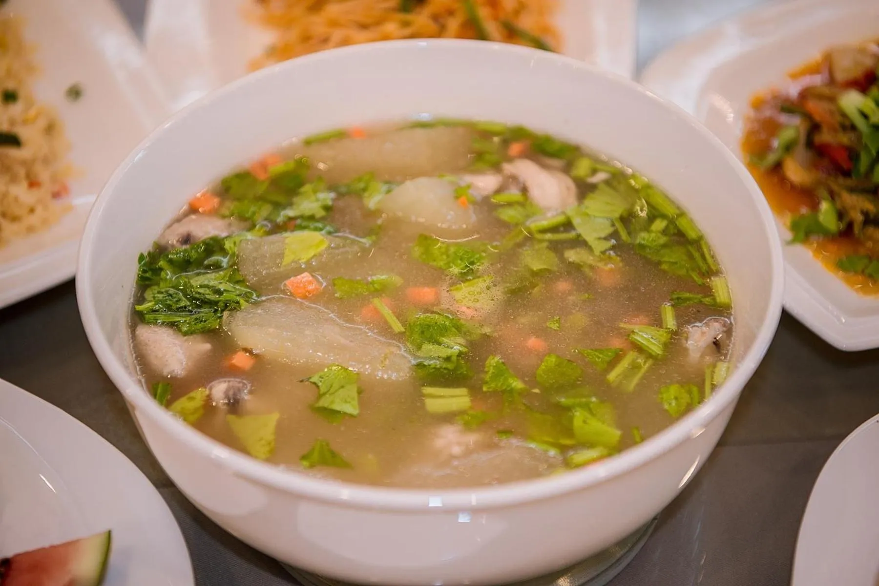 Food close-up in The Cotai Luxury Design Hotel