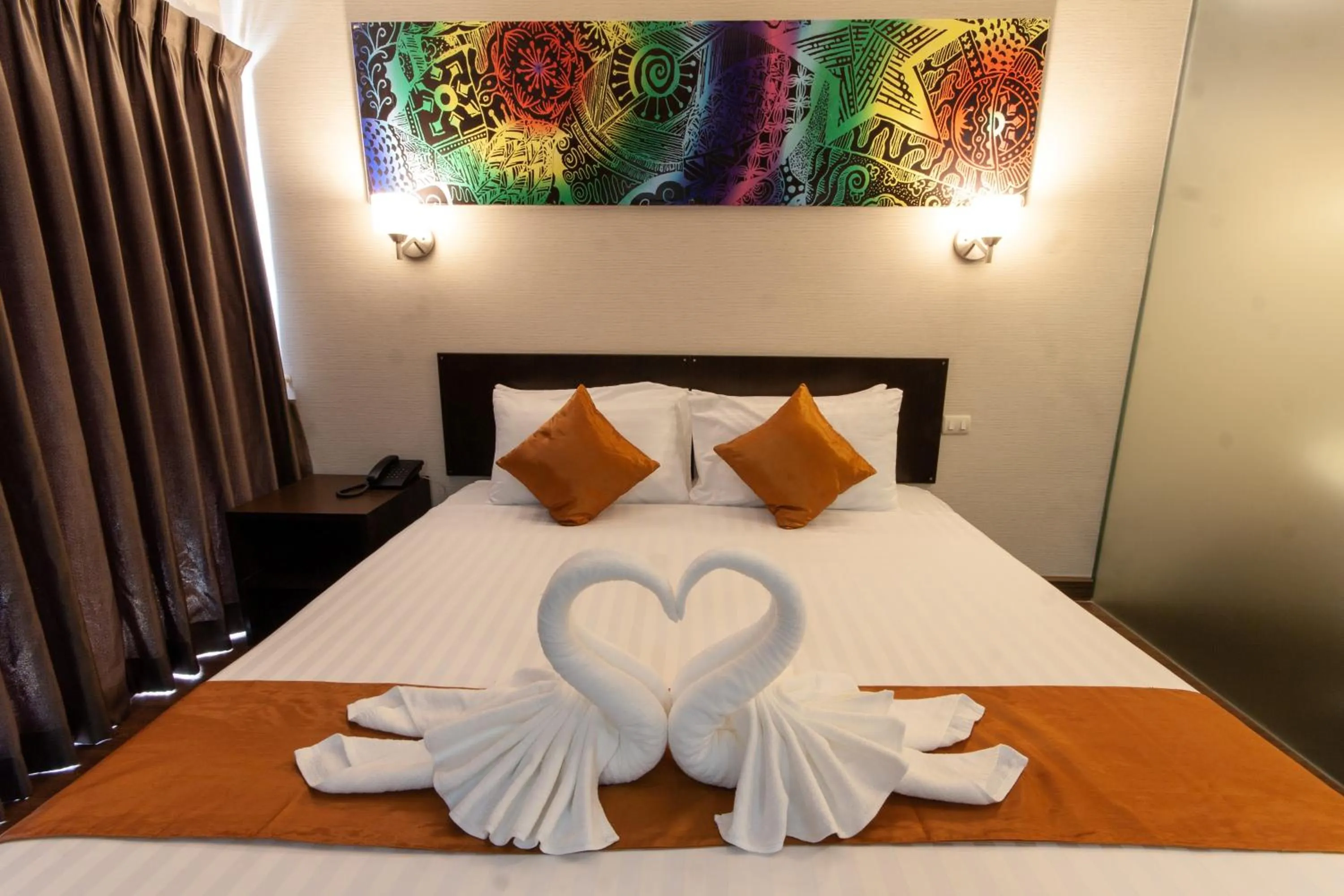 Bedroom in The Cotai Luxury Design Hotel