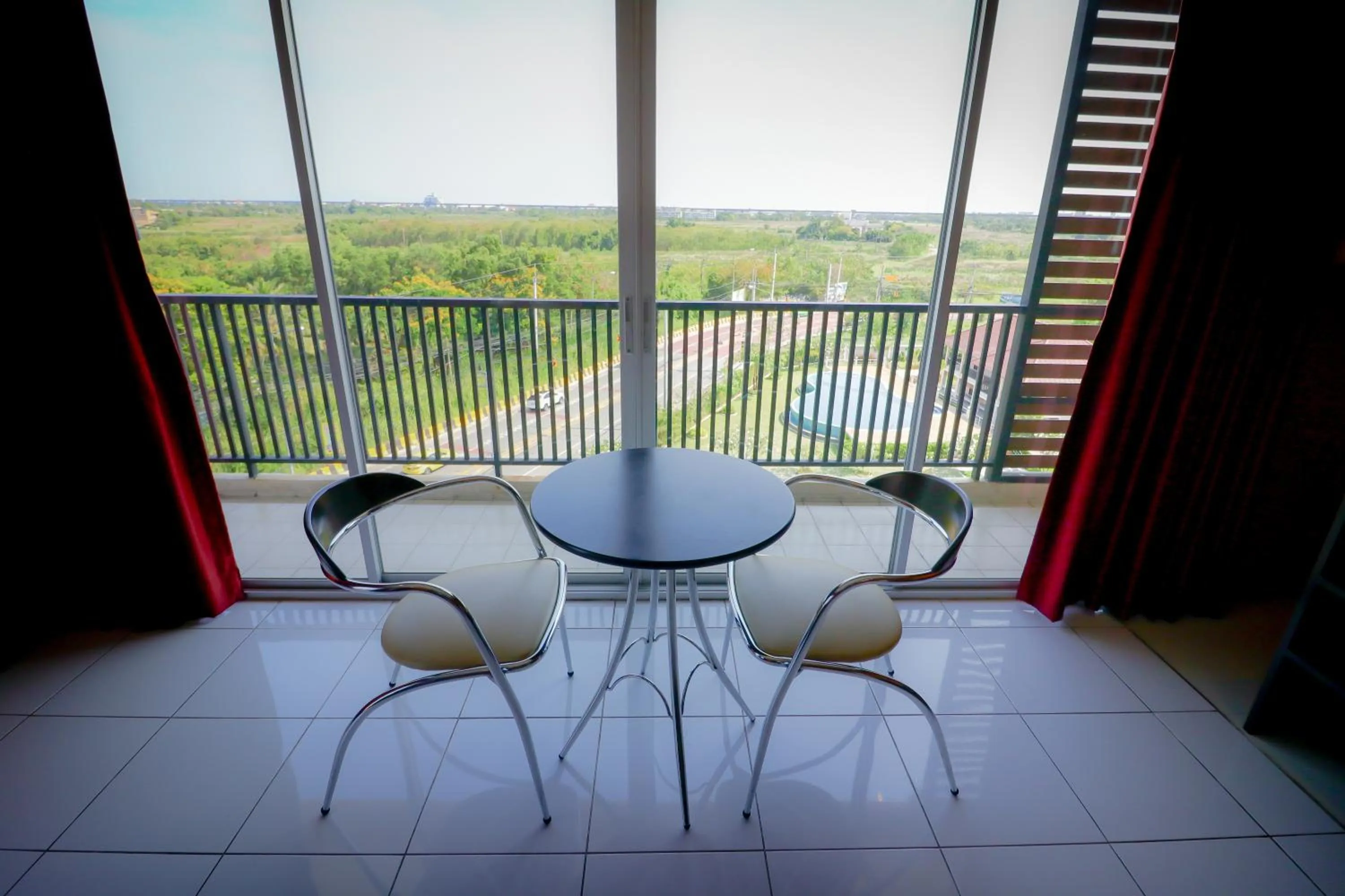 Balcony/Terrace in The Cotai Luxury Design Hotel