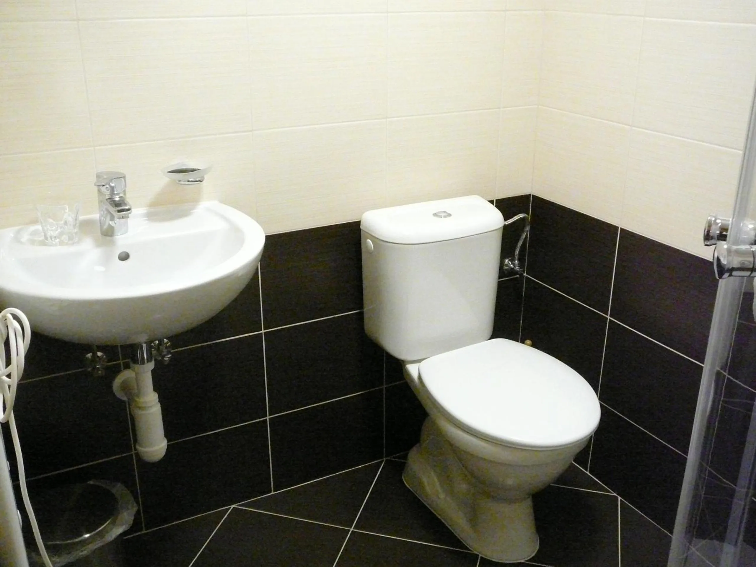 Bathroom in Ubytování nad Bisonem