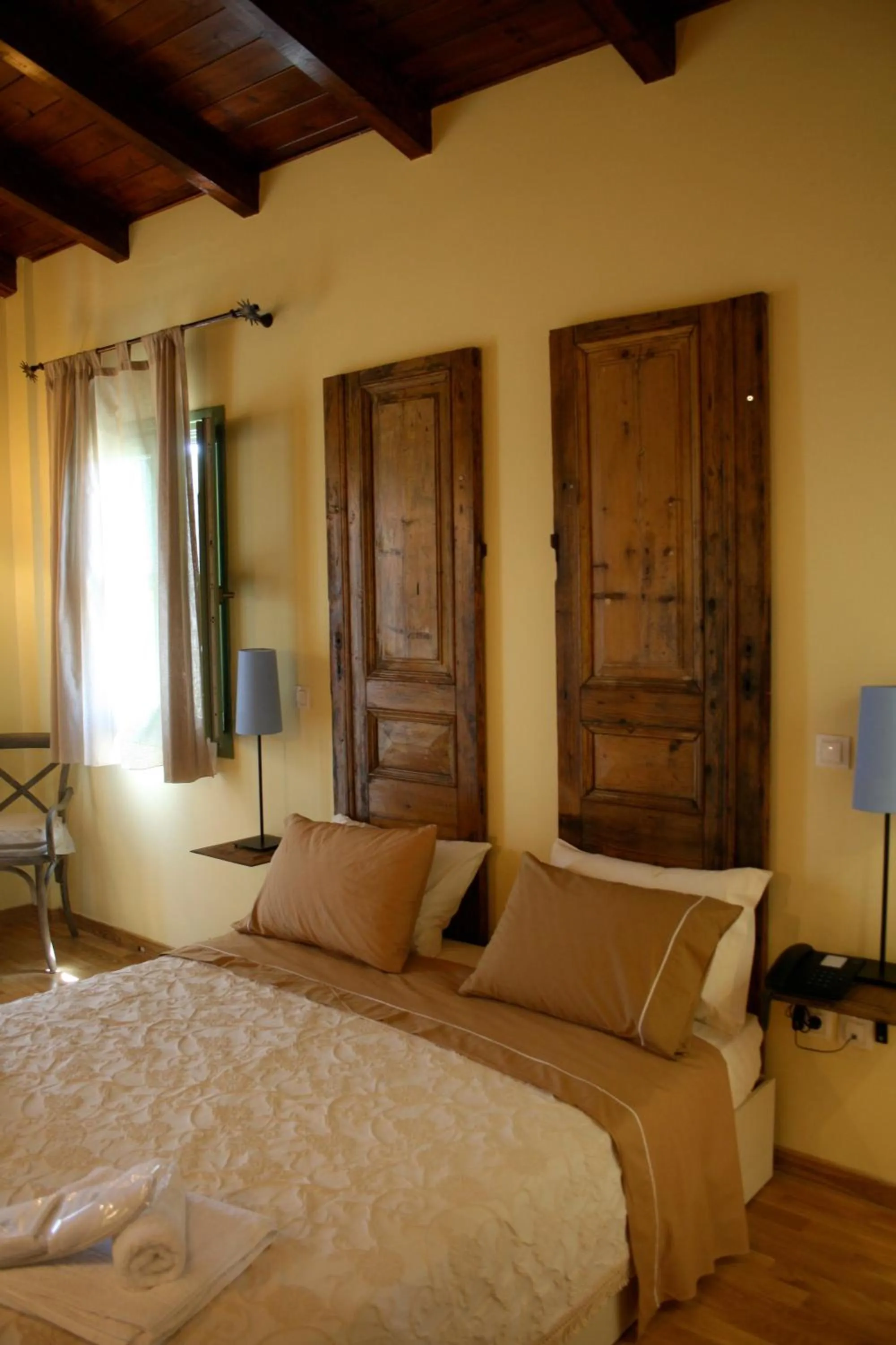 Bed in Volidiera Guesthouse