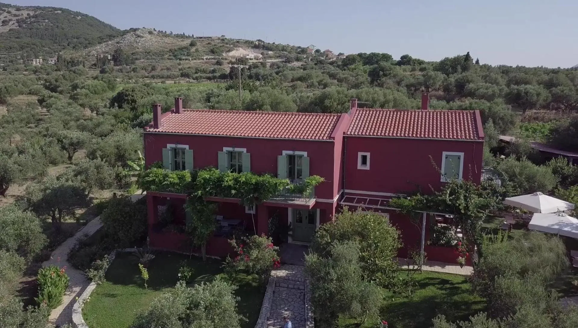 Property building in Volidiera Guesthouse