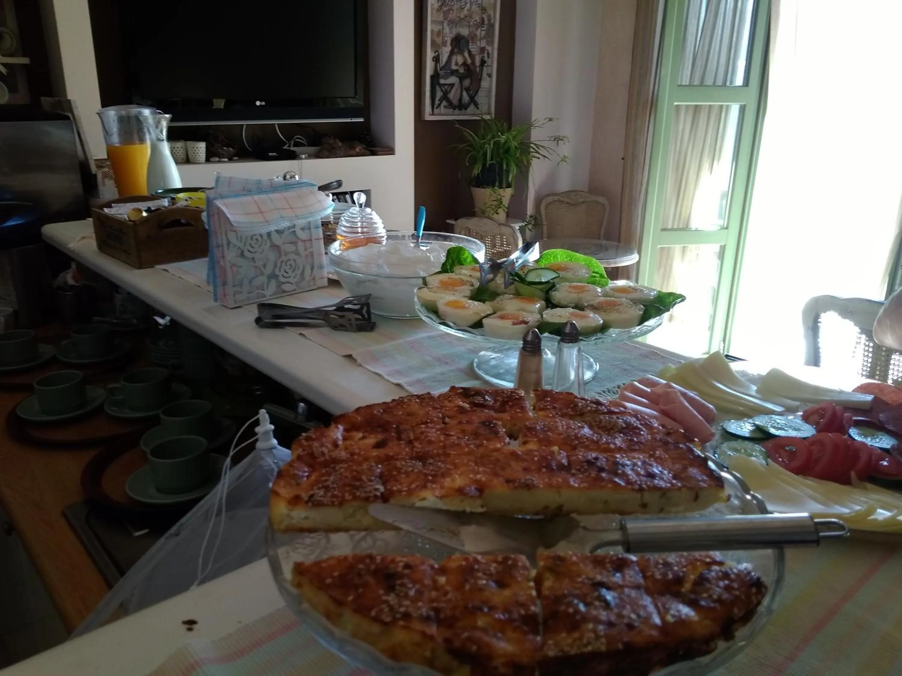 Breakfast in Volidiera Guesthouse