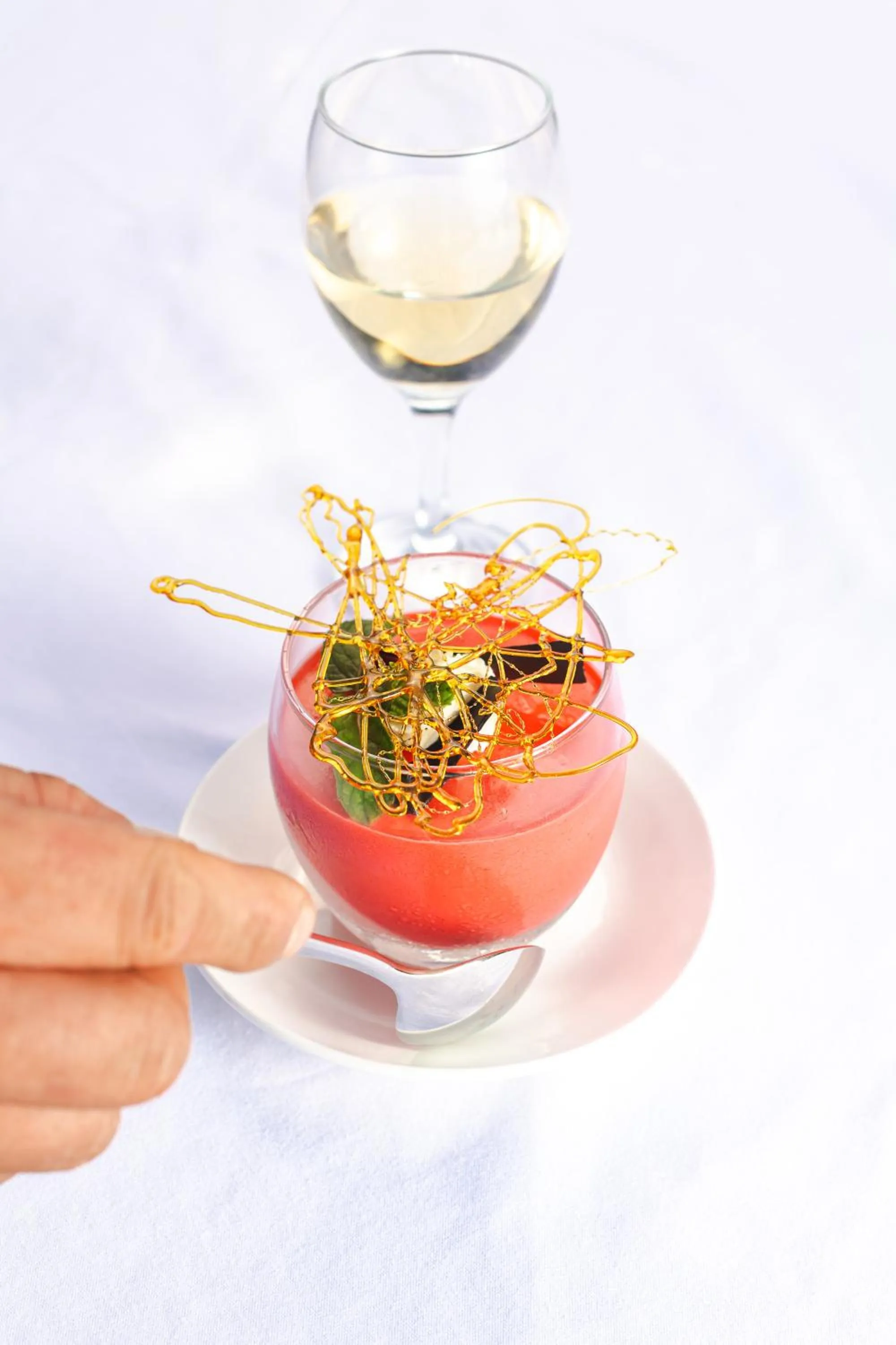 Food close-up in Zanzibar Queen Hotel