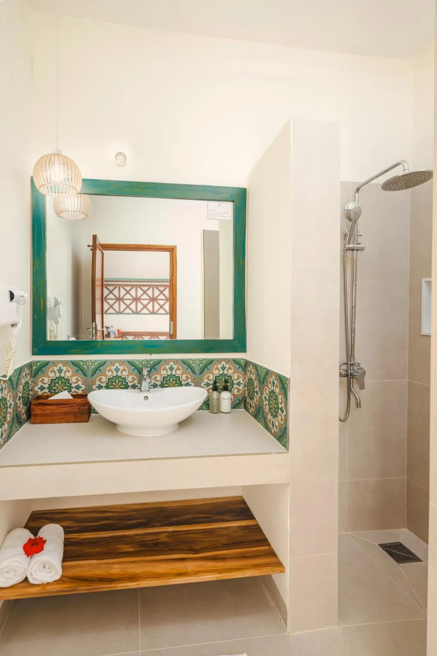 Bathroom in Zanzibar Queen Hotel