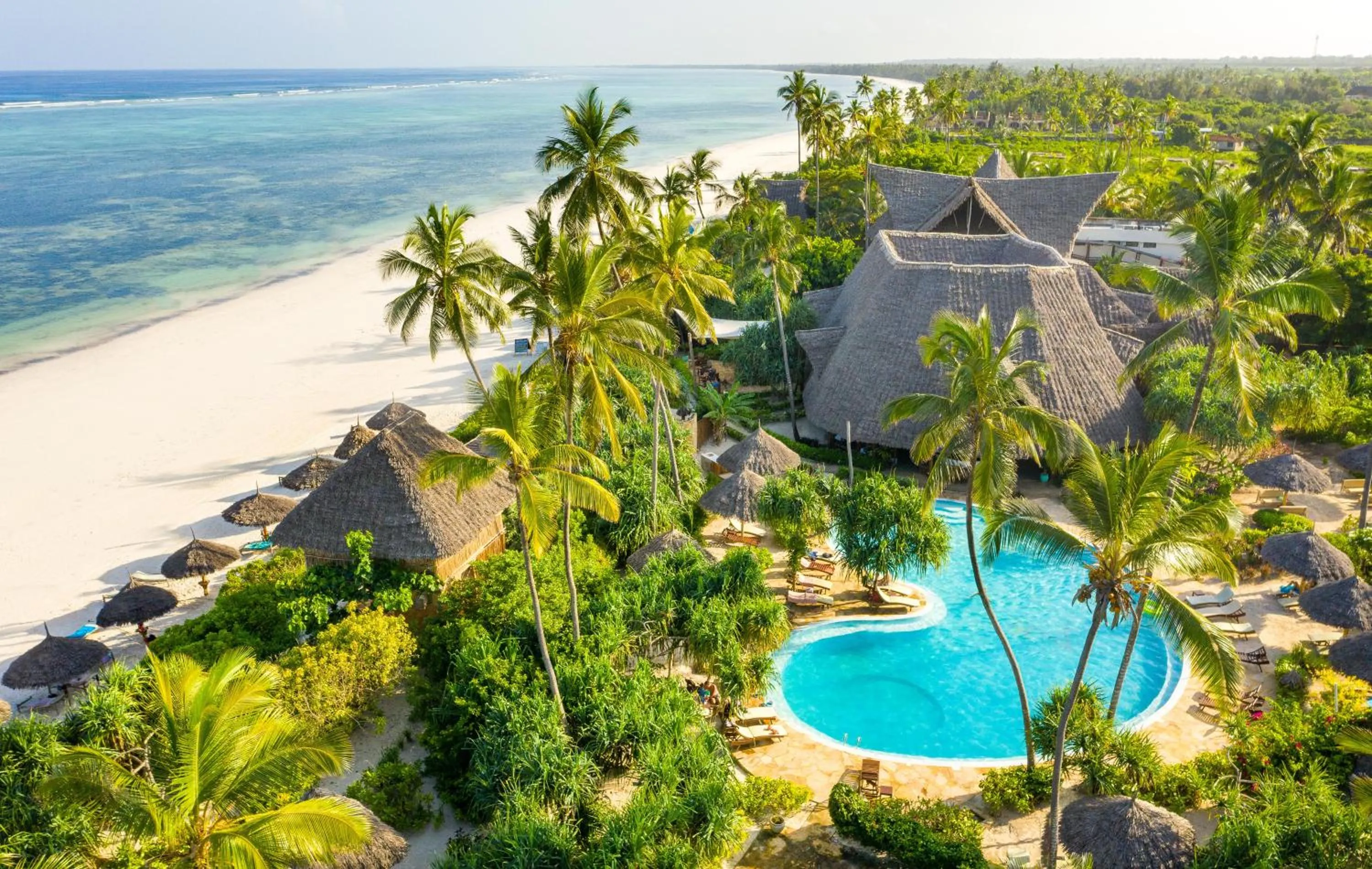 Bird's eye view in Zanzibar Queen Hotel