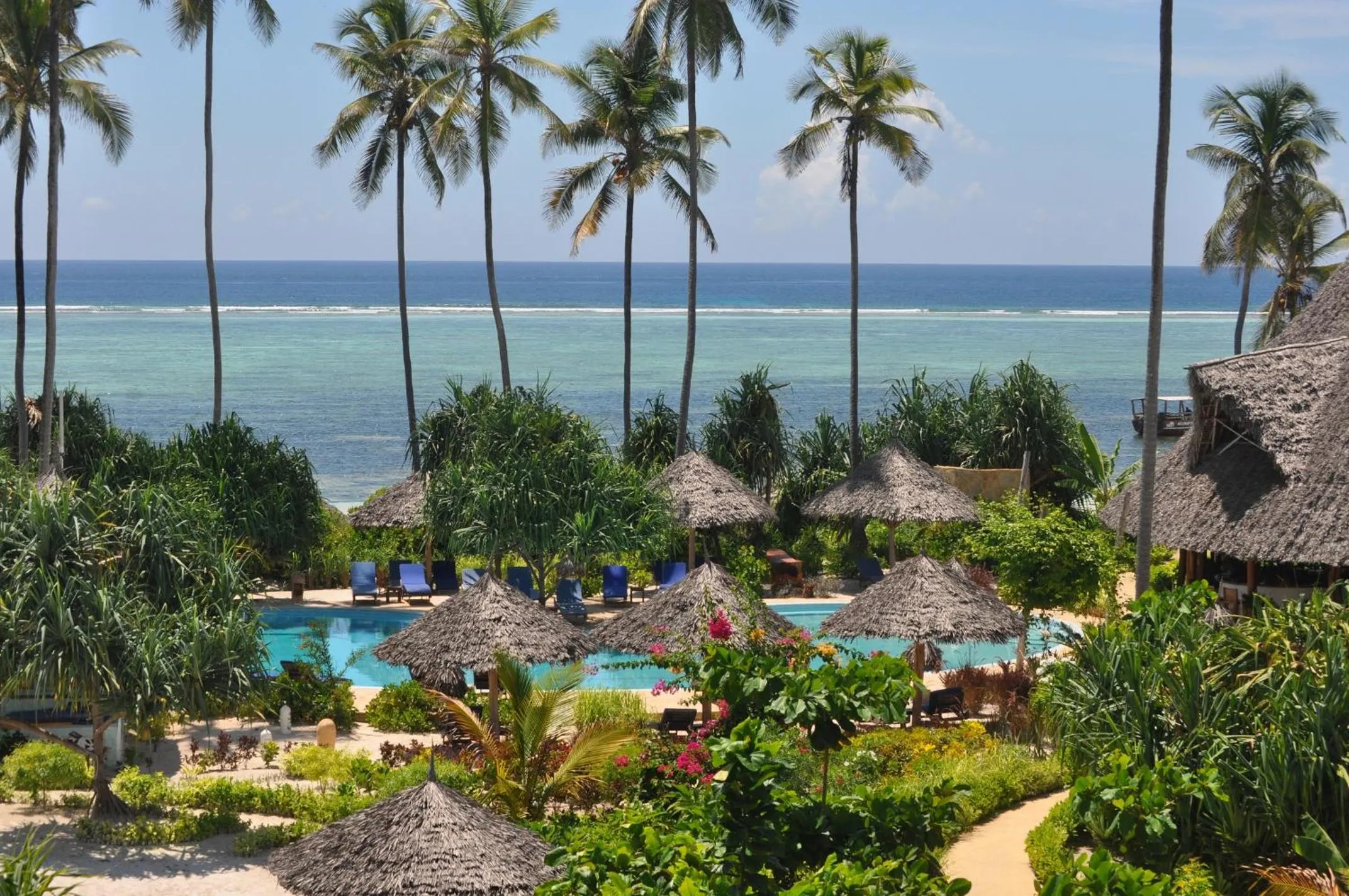 Garden in Zanzibar Queen Hotel