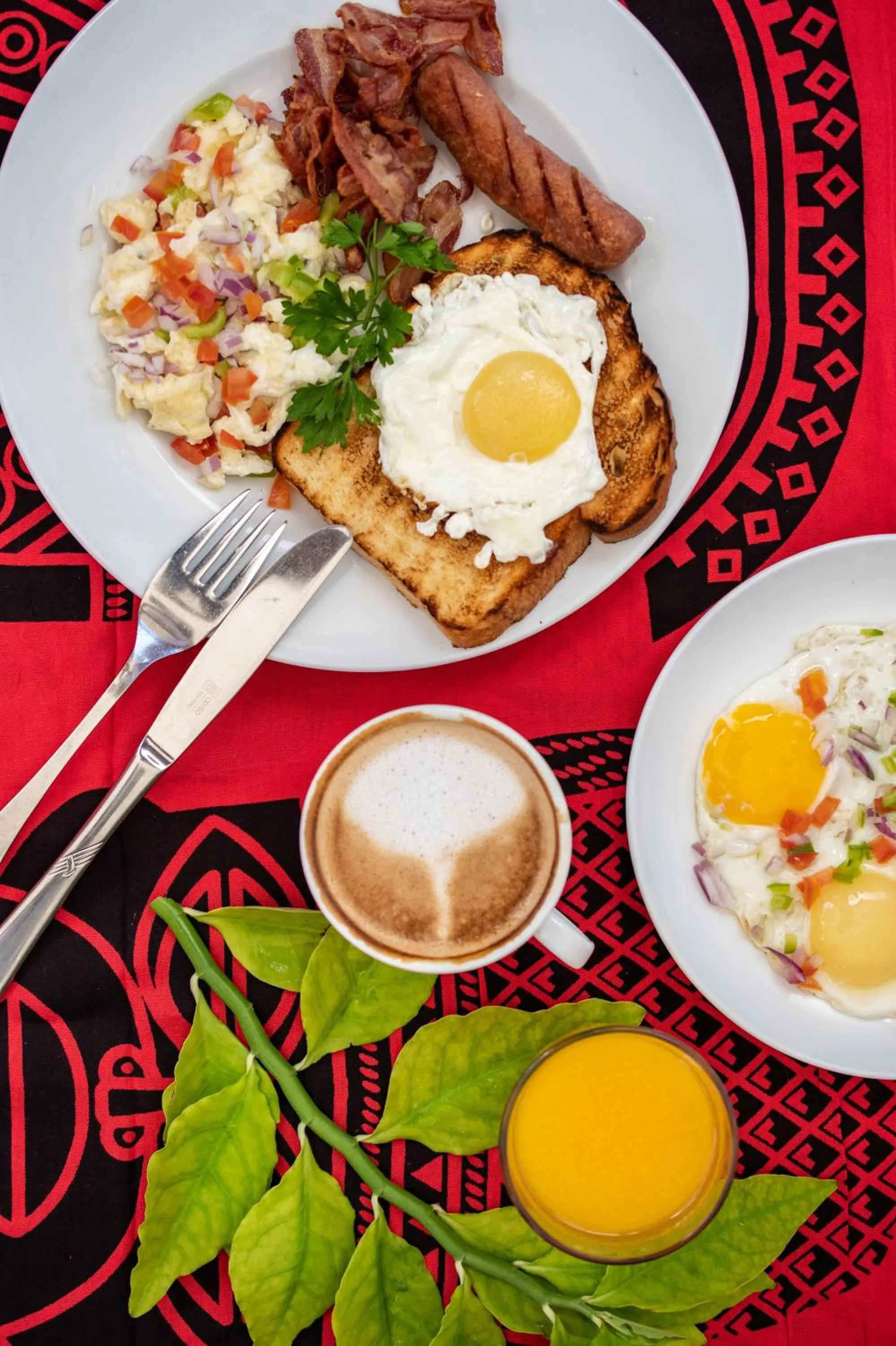 Food and drinks in Zanzibar Queen Hotel