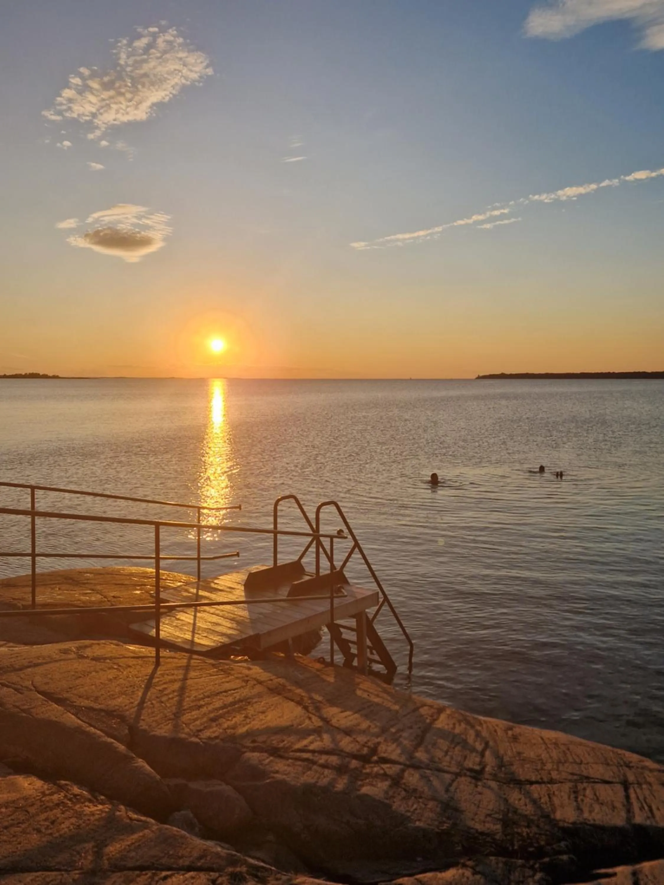 Open Air Bath in Gårdshotell Klockargården Öregrund